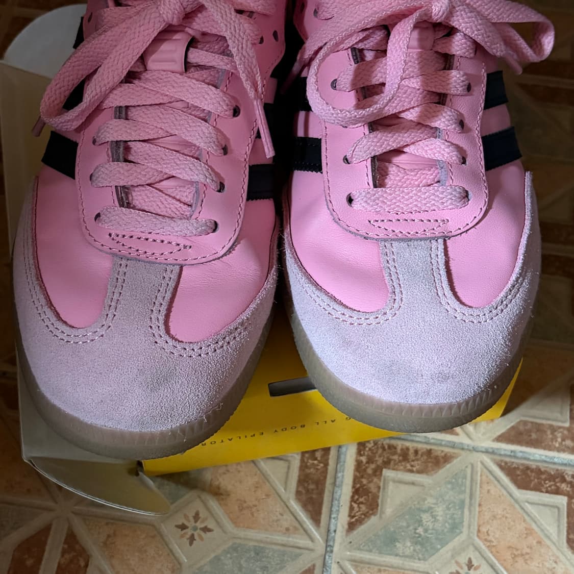 아디다스 삼바 메시 인도어 IH8158 핑크 상품이미지4