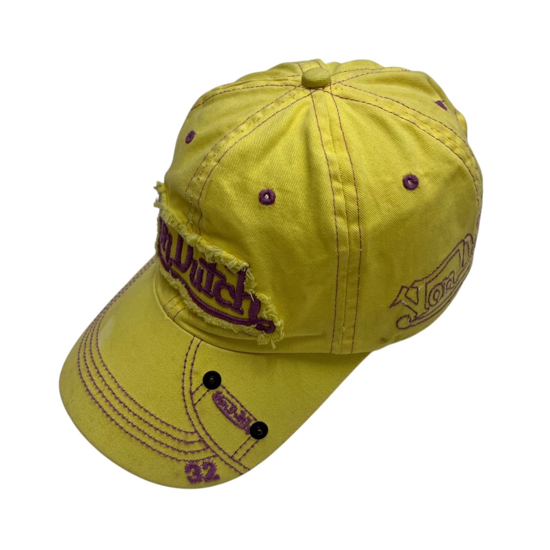 본더치 퍼플로고 옐로우 볼캡 상품이미지5