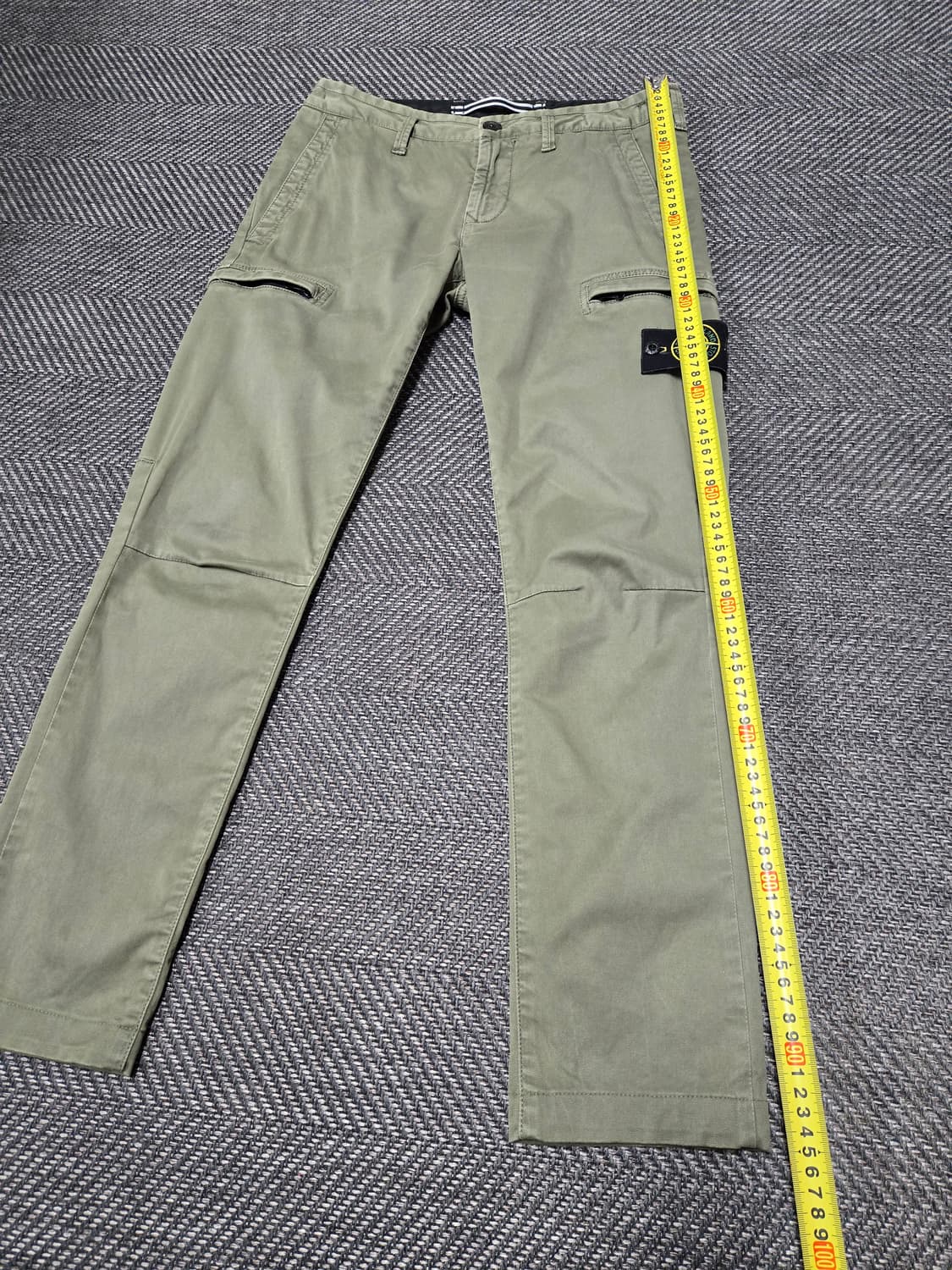 스톤아일랜드 카고팬츠 코튼97%바지 올리브 상품이미지8