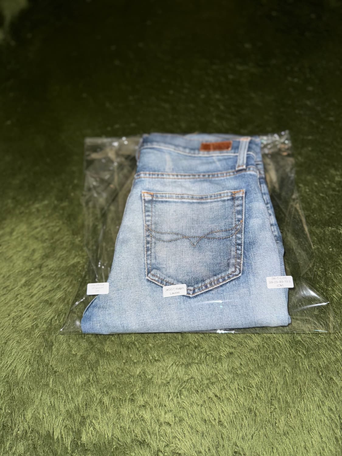 [28] 폴로 랄프로렌 재팬 컷 오프 빈티지 워싱 데님 팬츠 상품이미지10
