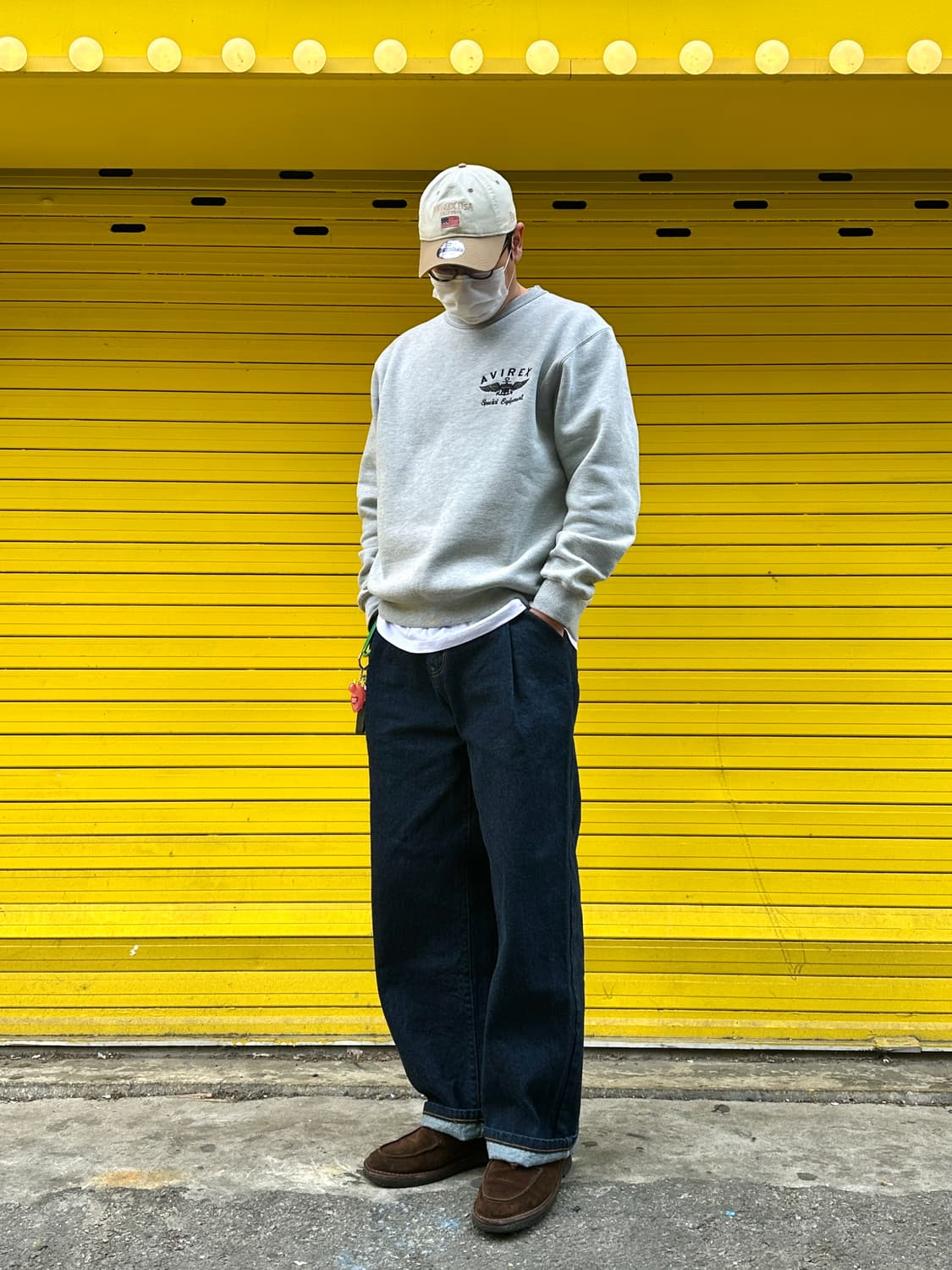 비슬로우 인디고 와이드핏 데님 팬츠 32 상품이미지5