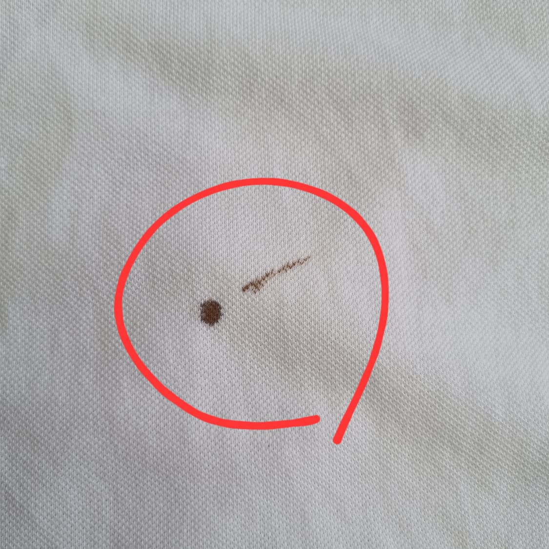 버버리 올드 빈티지 자수 로고 오버핏 피케 티셔츠 2042 상품이미지8