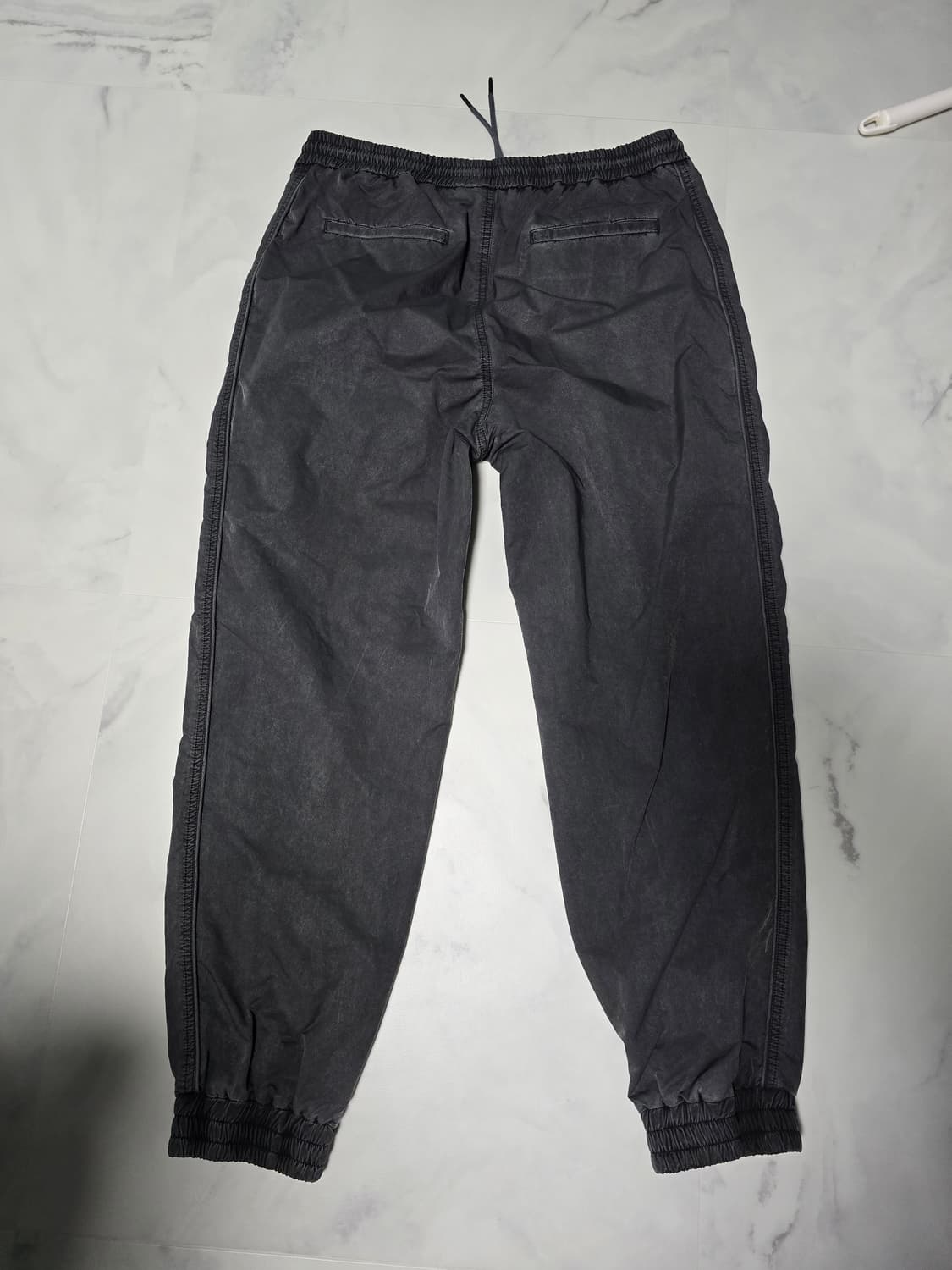 준지 나일론 트랙 조거 팬츠 그레이 50사이즈 상품이미지6