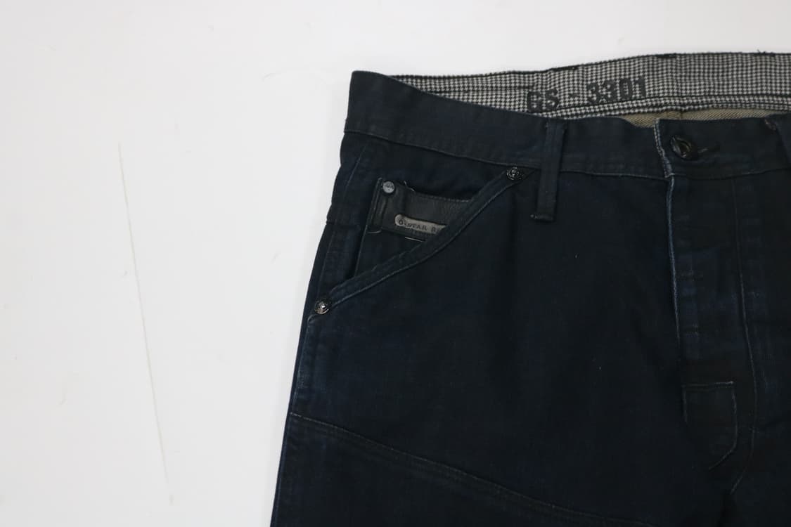 지스타로우 3301 빈티지 다크 인디고 워크 팬츠 (31) 상품이미지4