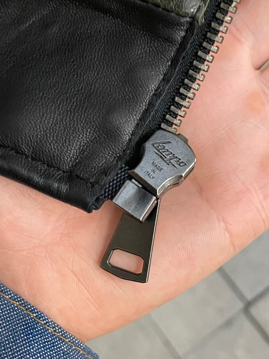 빈티지 AAP 레더 자켓 상품이미지7