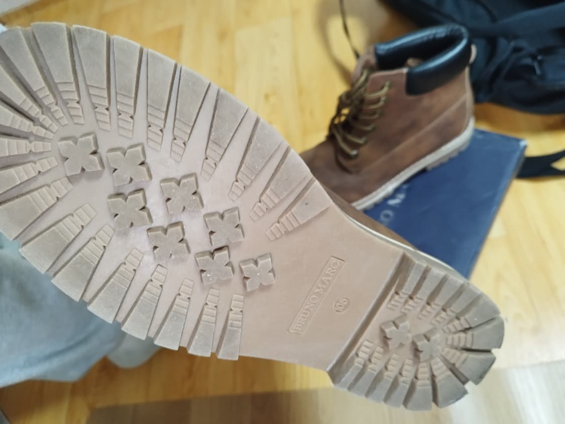 팀버랜드 스타일 미제 브라운 워크부츠 (285) 상품이미지5