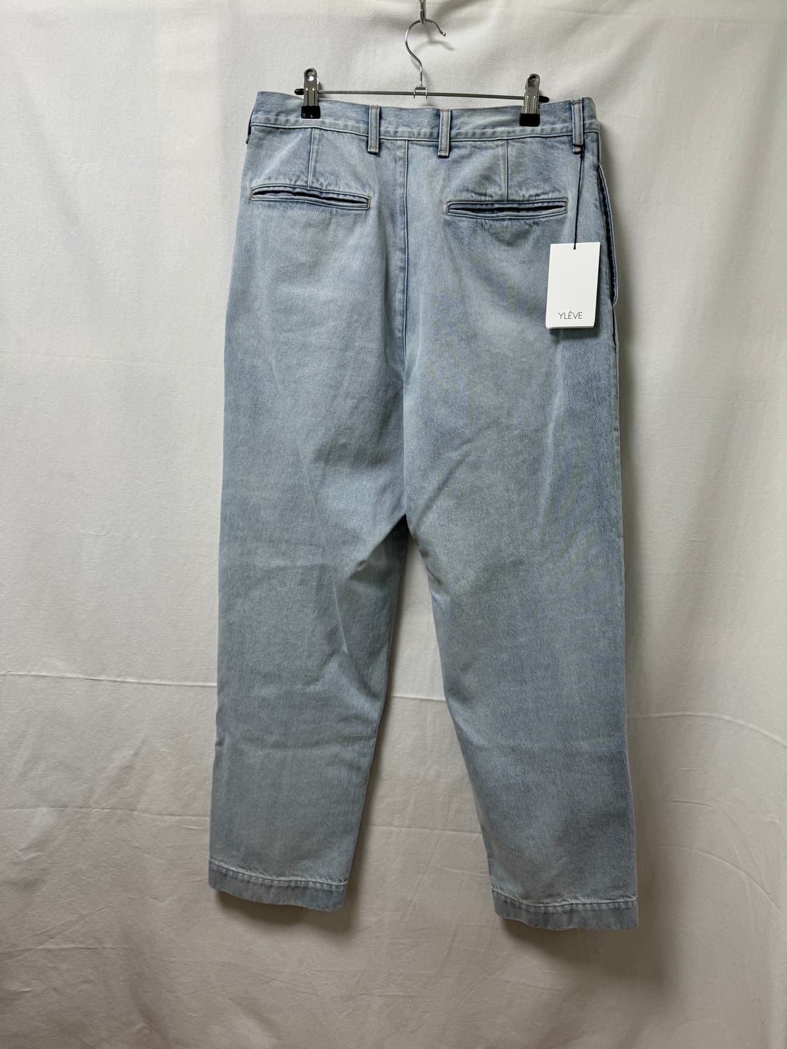 YLEVE 일레브 연청 데님 팬츠 5사이즈 상품이미지2