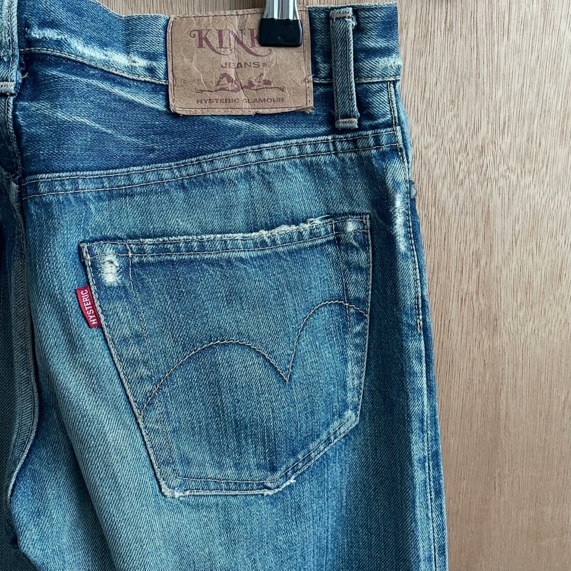 히스테릭 글래머 패치워크 데님 팬츠 상품이미지6