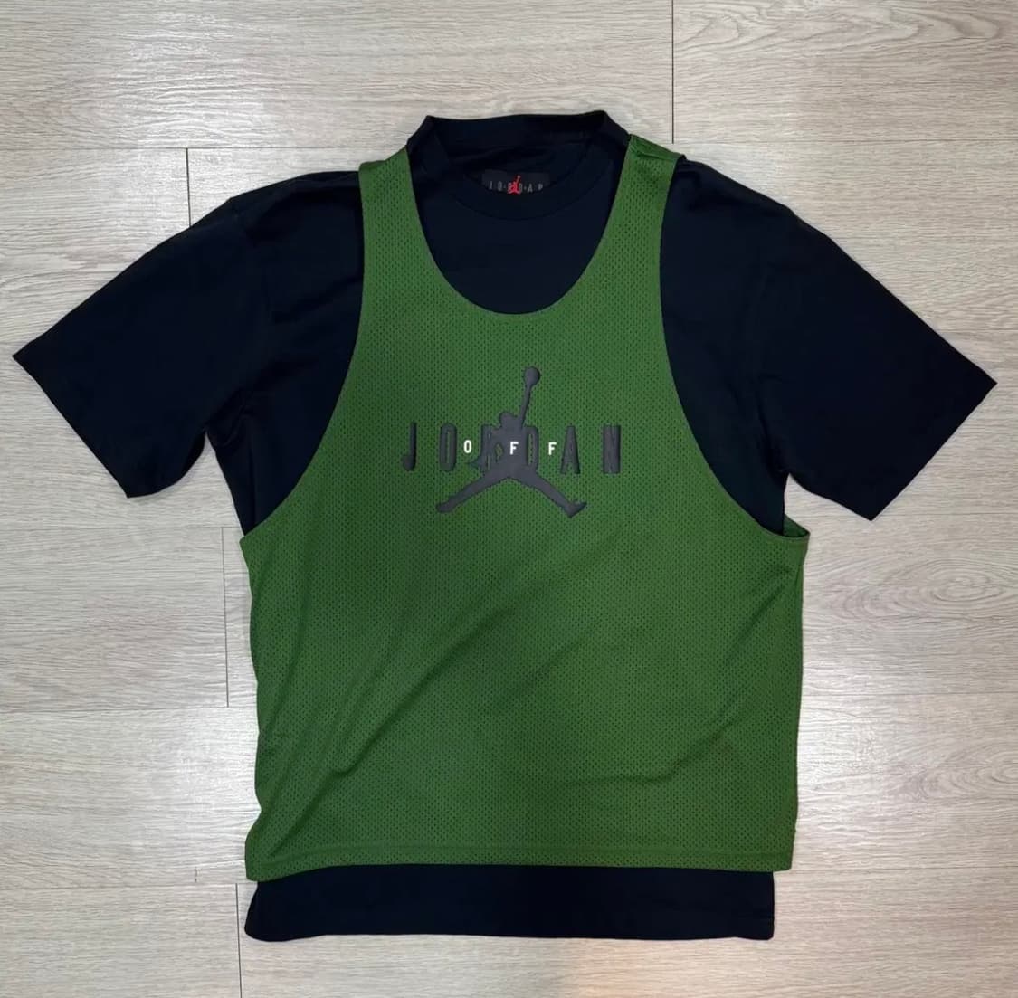 조던 X 오프화이트 농구 반팔 져지 M 상품이미지1