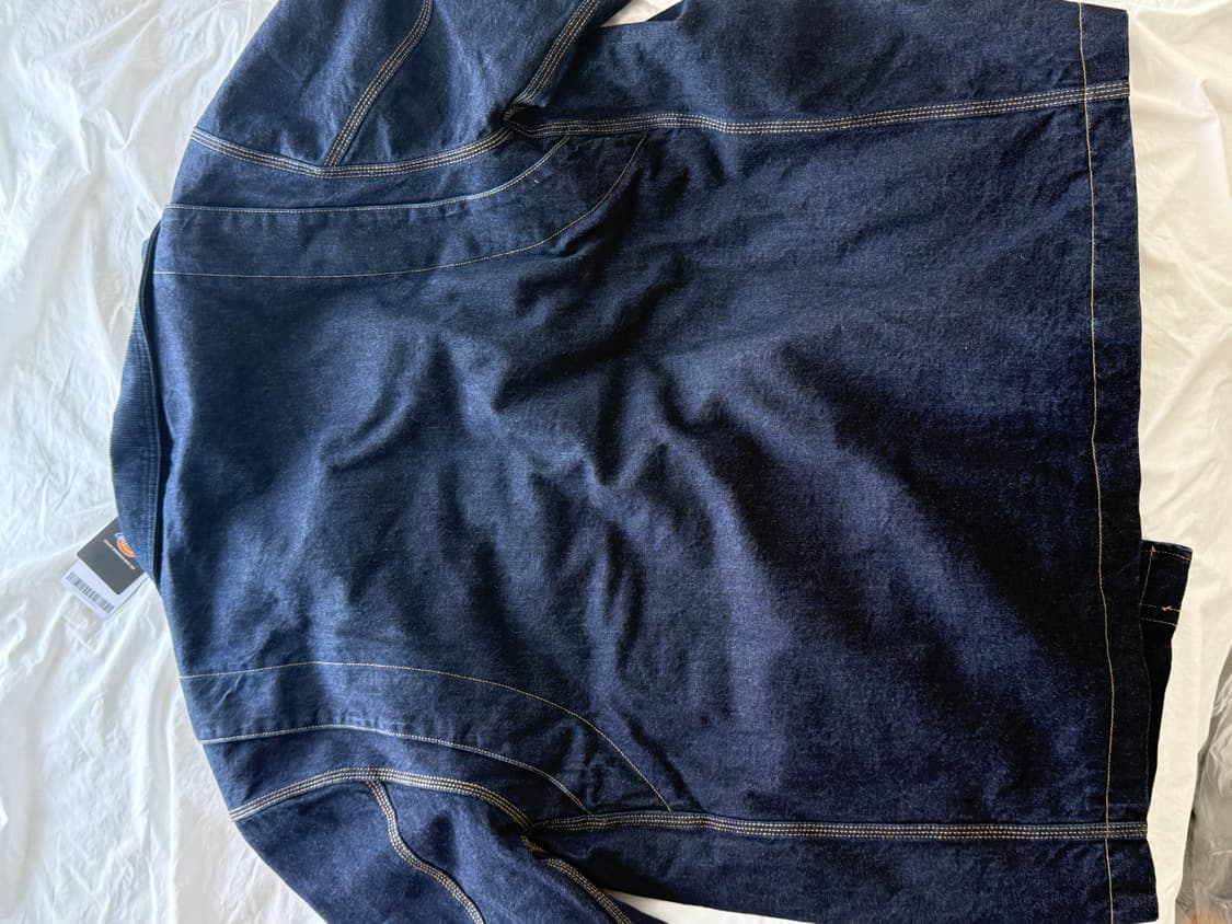 [미착용] 디키즈 데님 초어 자켓 재킷 Indigo Blue 상품이미지3