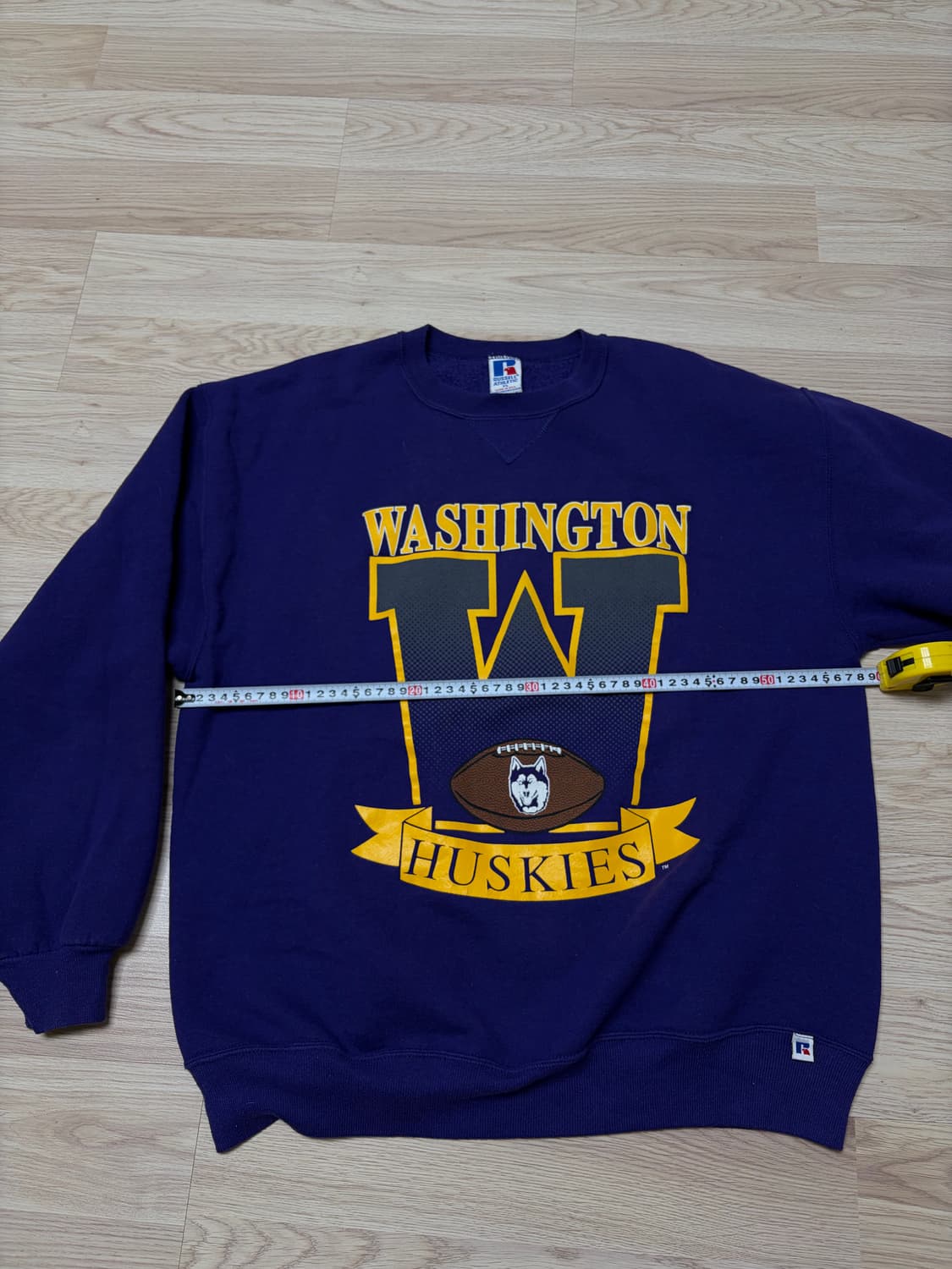 러셀 90s 미제 스웻셔츠 맨투맨 퍼플 XL 상품이미지4