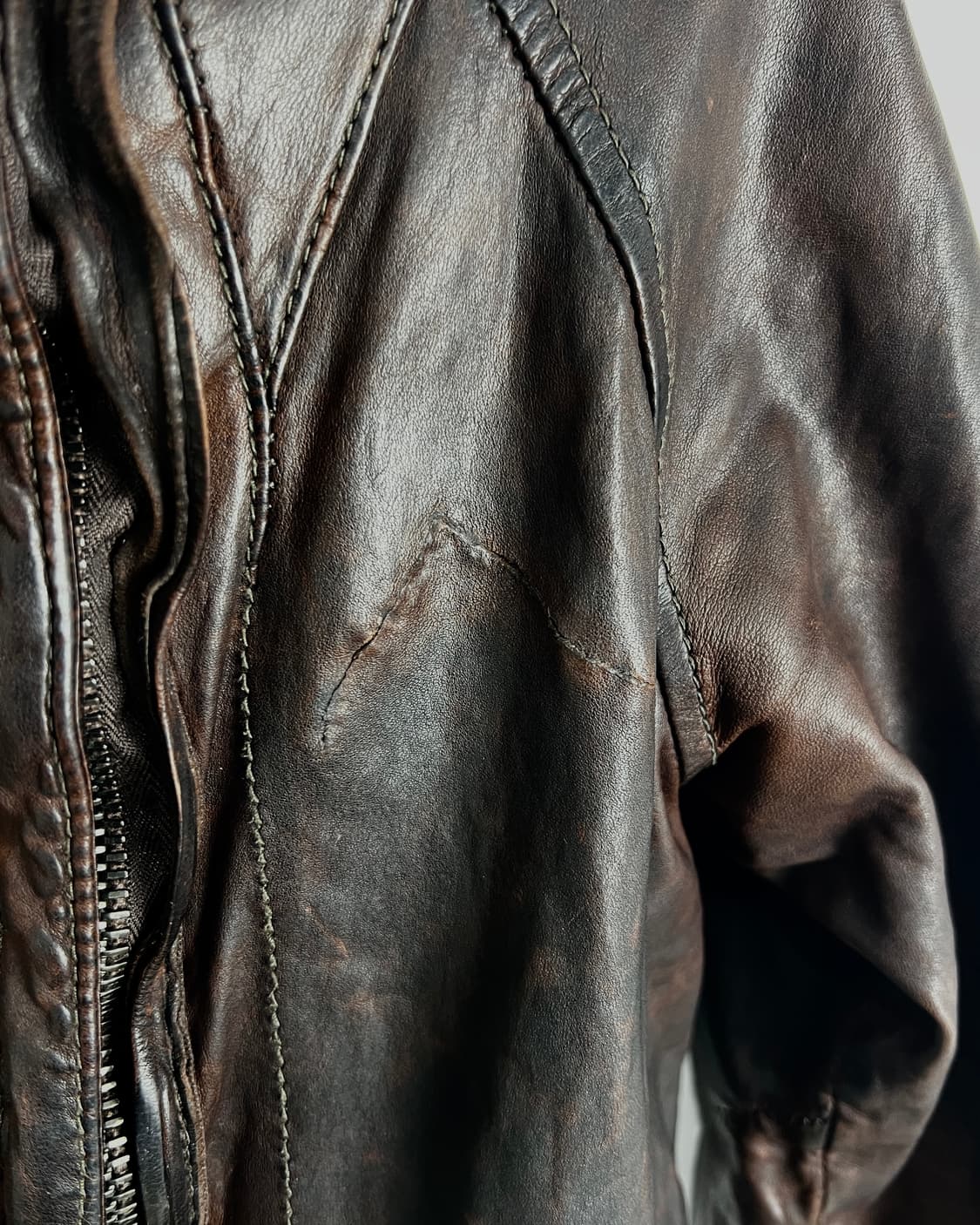 조르지오 브라토 (Giorgio Brato) 레더 코트 상품이미지10