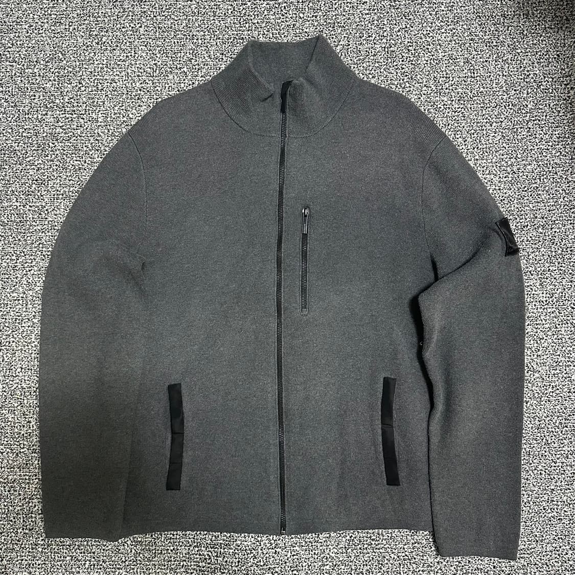 (M) 캘빈클라인 니트 집업 캐주얼 상품이미지5