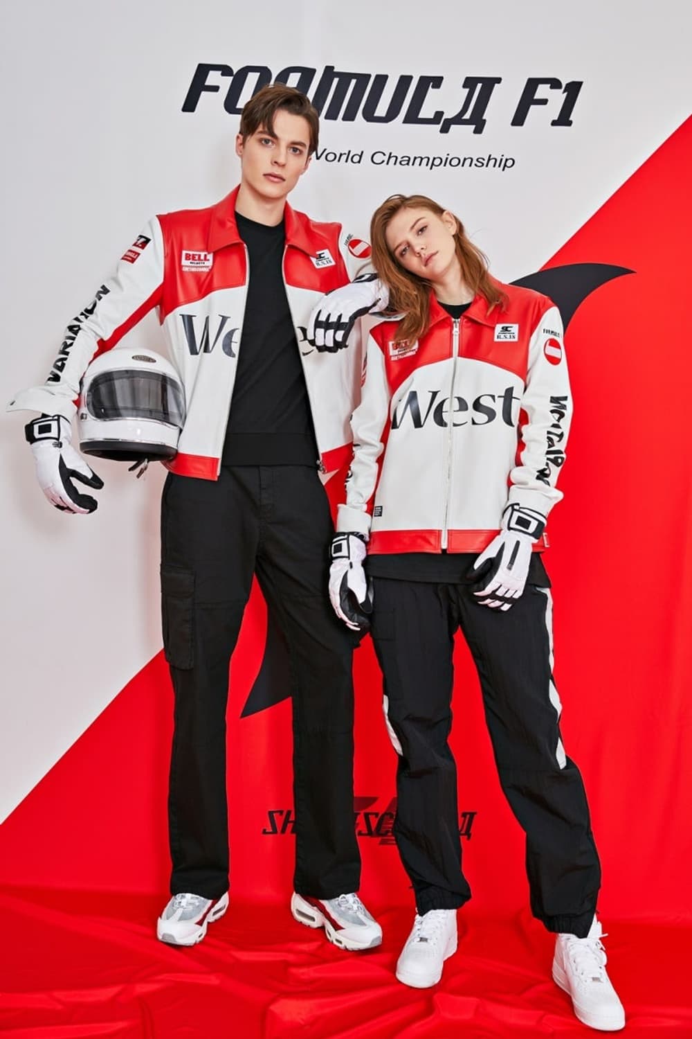 SHETHIS COMMA FORMULA 1 레더 자켓 상품이미지3