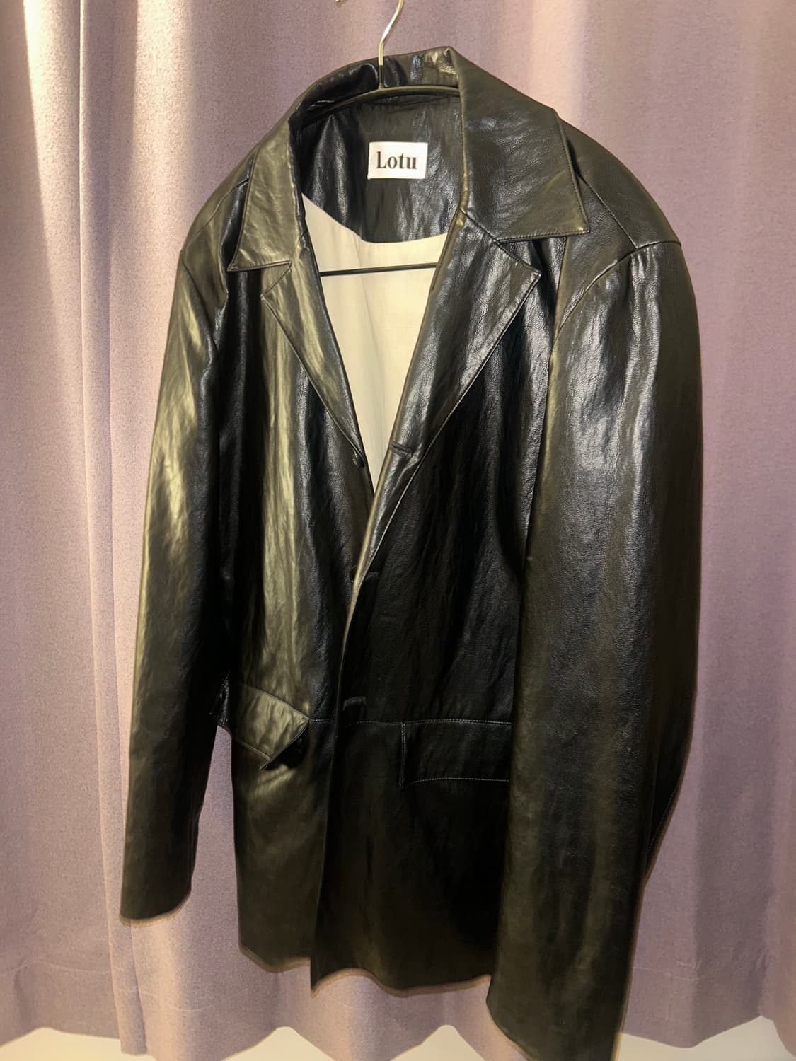 Lotu faux leather jacket 상품이미지2