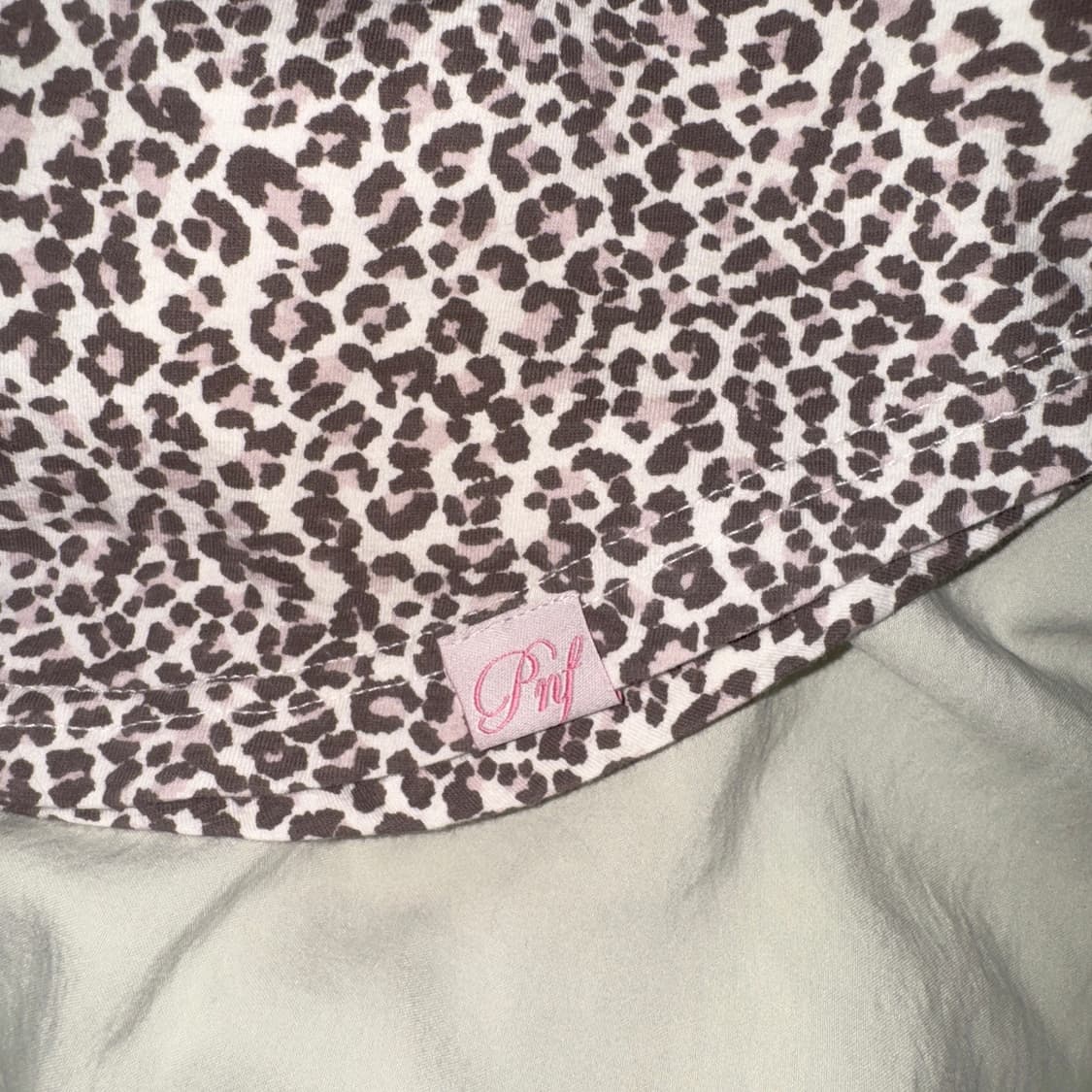 pleasenofollow riri leopard lace top 갸루 상품이미지3