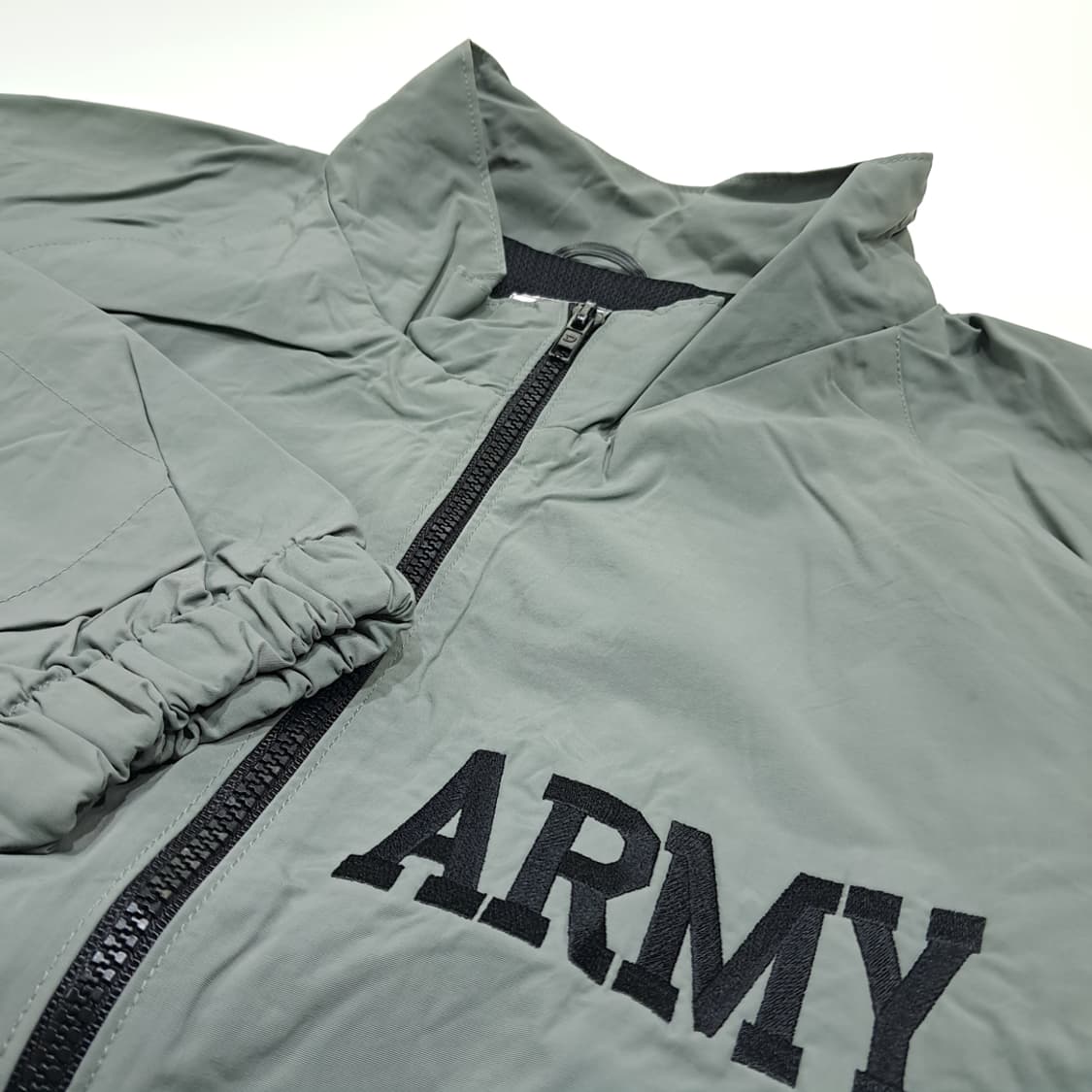 CL482 2XL IPFU 1세대 00s 미군 나일론 그린 자켓 상품이미지3