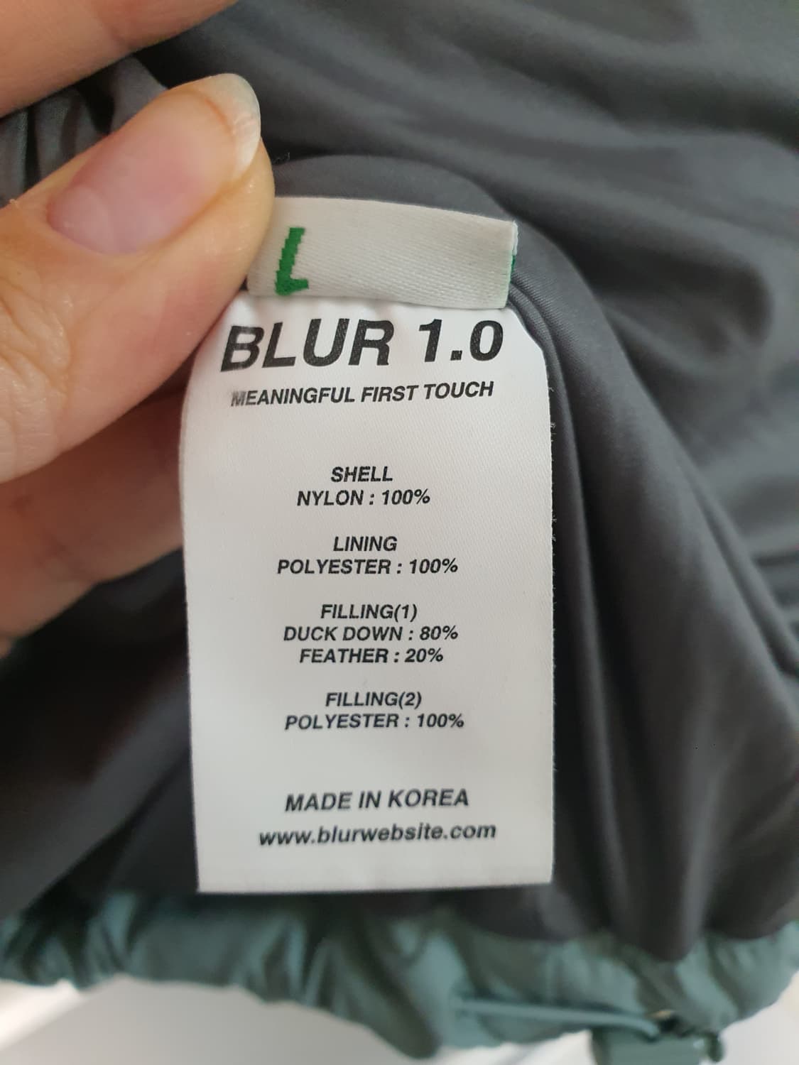 블러1.0 푸퍼패딩 상품이미지7