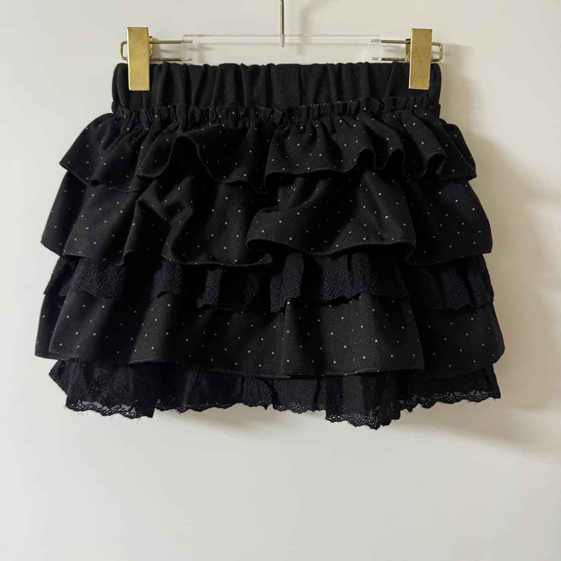 새상품 여자 도트 캉캉 미니스커트 상품이미지1