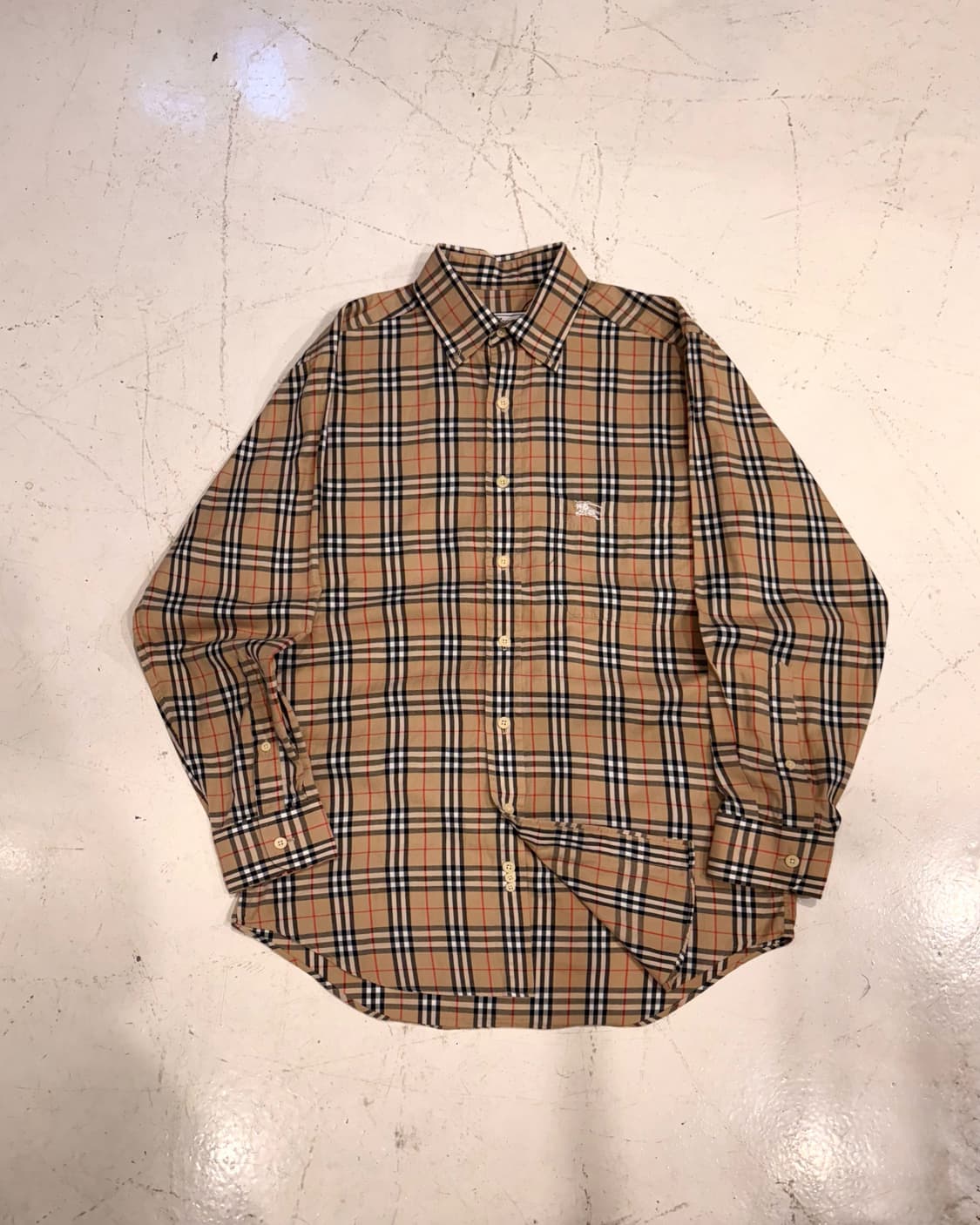 Burberrys 90s 노바체크 셔츠 상품이미지1