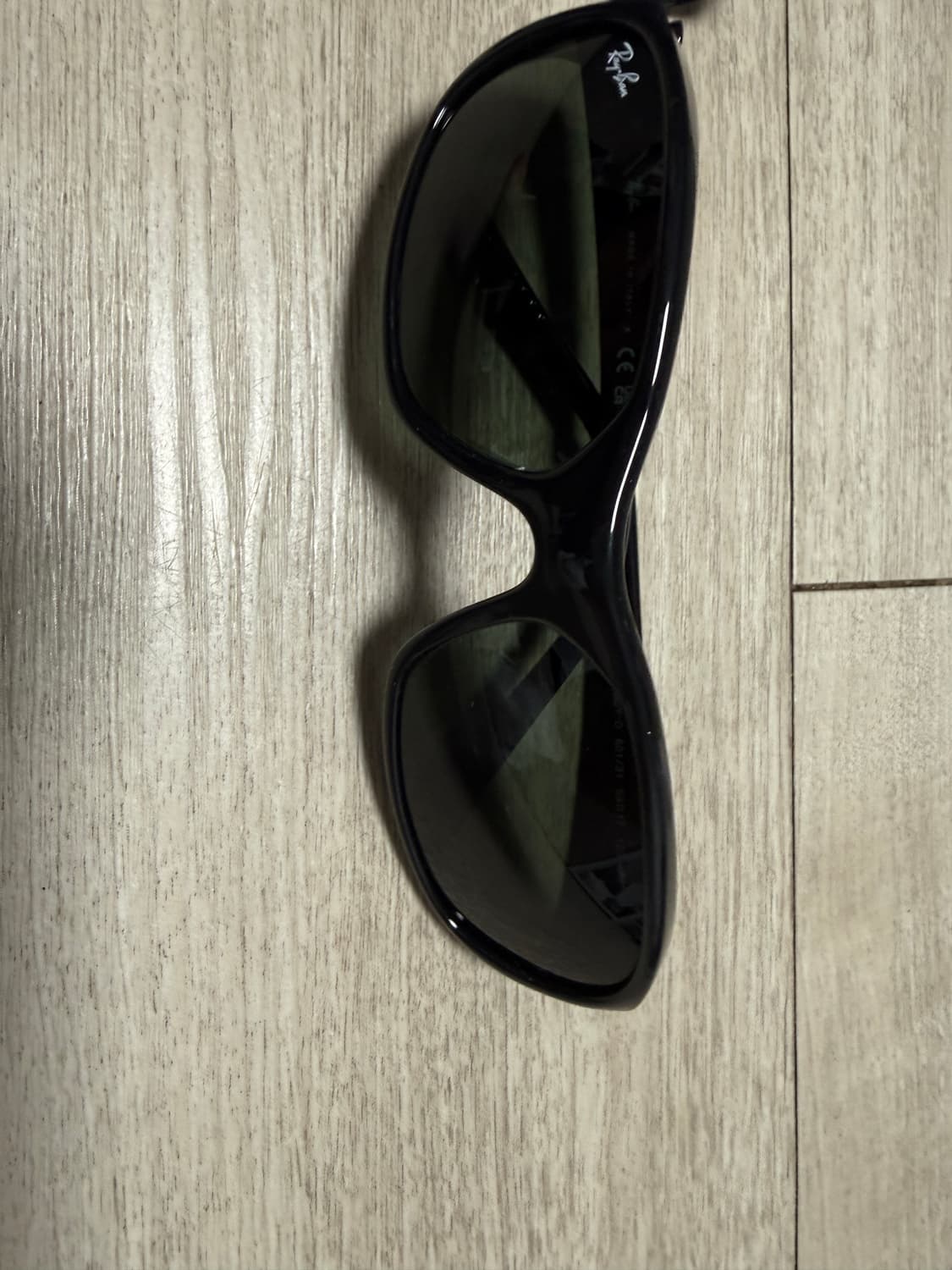 레이밴 대디-O II 폴리쉬드 블랙 프레임 그린 클래식 G-15 렌즈 상품이미지3