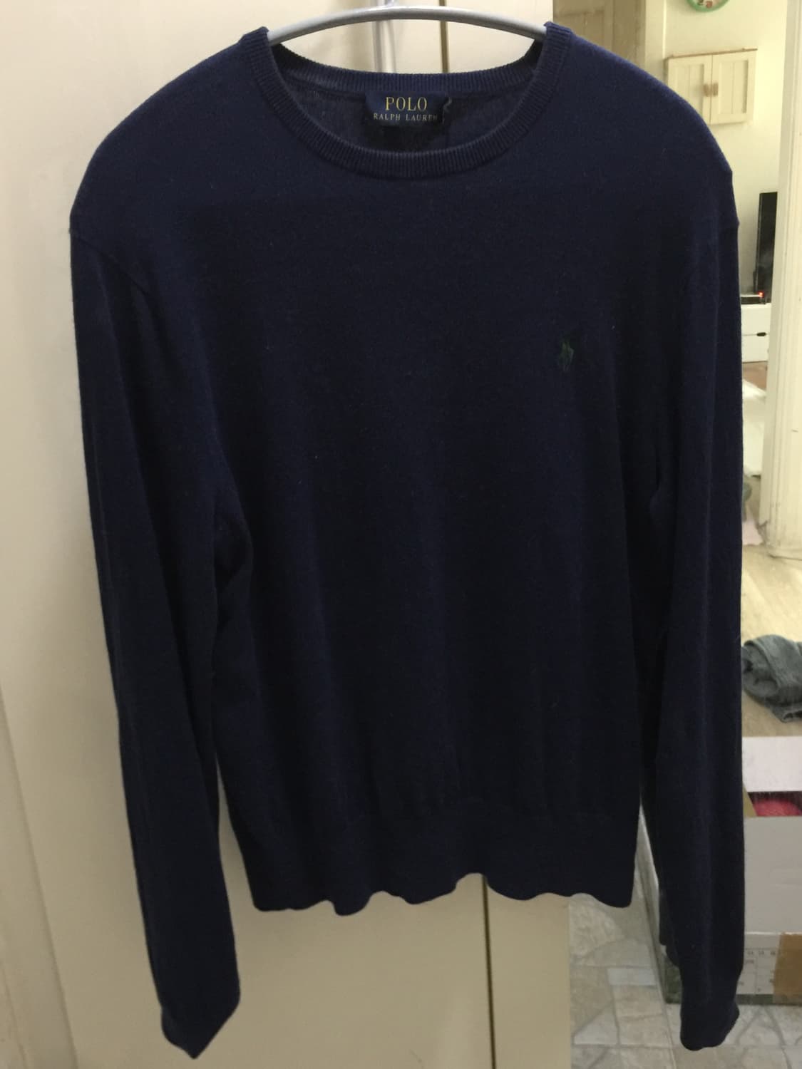폴로 네이비 니트 M 상품이미지1