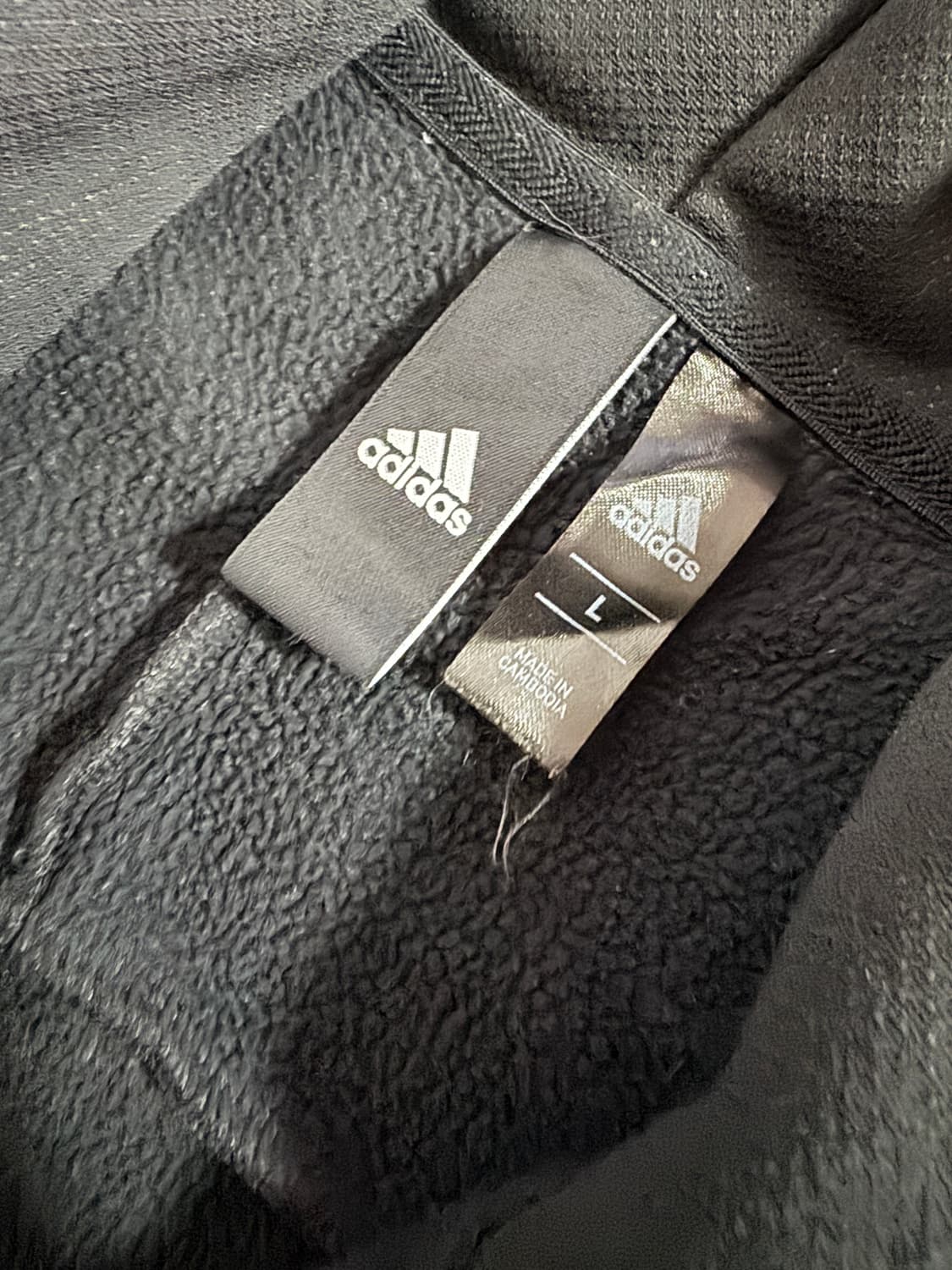 아디다스 암프린팅 핑거홀 나일론 후드 후드 집업 L 상품이미지3