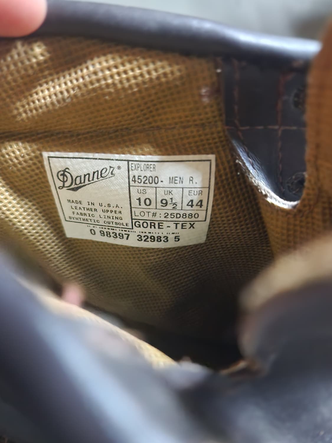 대너 익스플로러 고어텍스 부츠 브라운 색상 상품이미지3