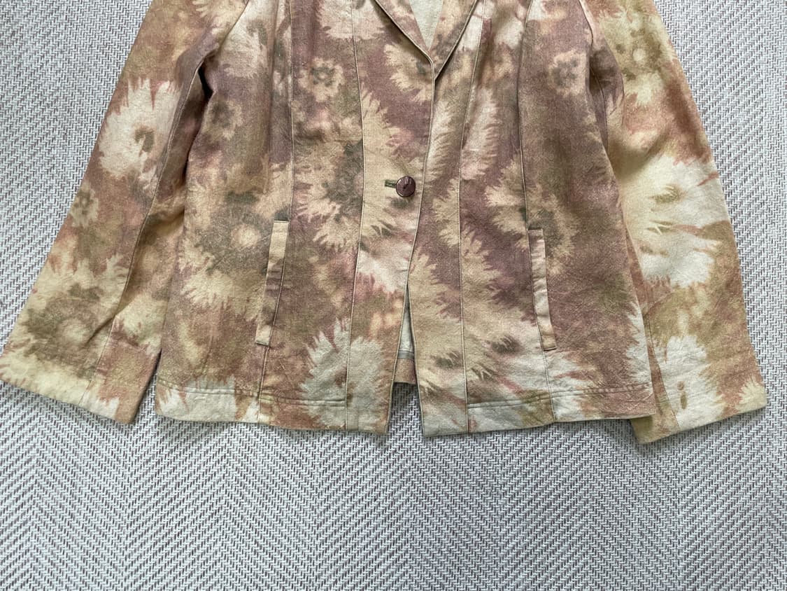 임프레비스토 이태리  밀라노 아트 워싱 린넨 자켓 J04015 상품이미지2