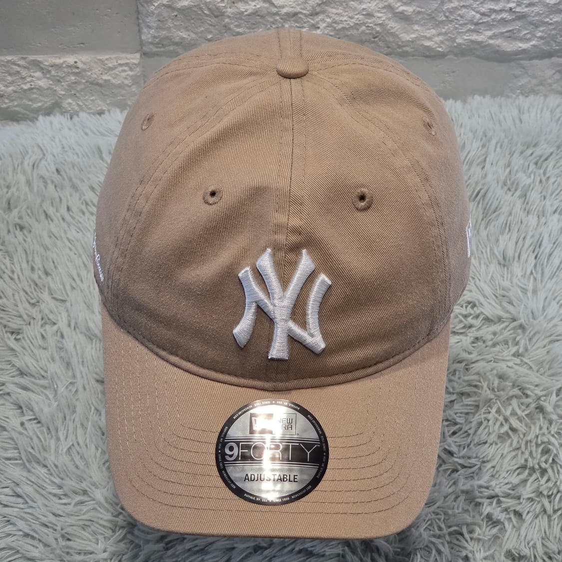 M1-7:뉴에라 9FORTY뉴욕 양키스 베이지 볼캡(FREE 55-59) 상품이미지1