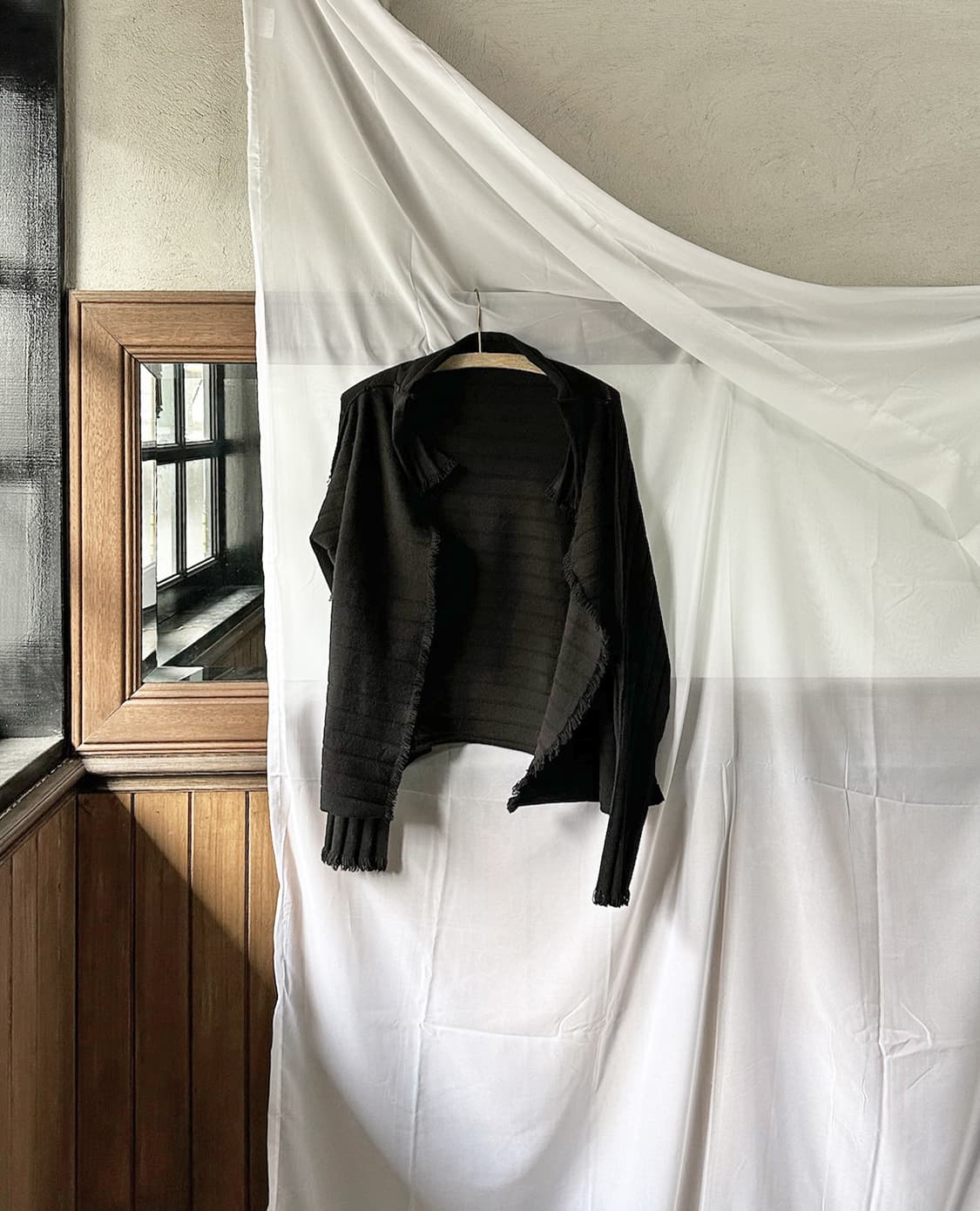 ISSEY MIYAKE pleated fringe cardigan 상품이미지7