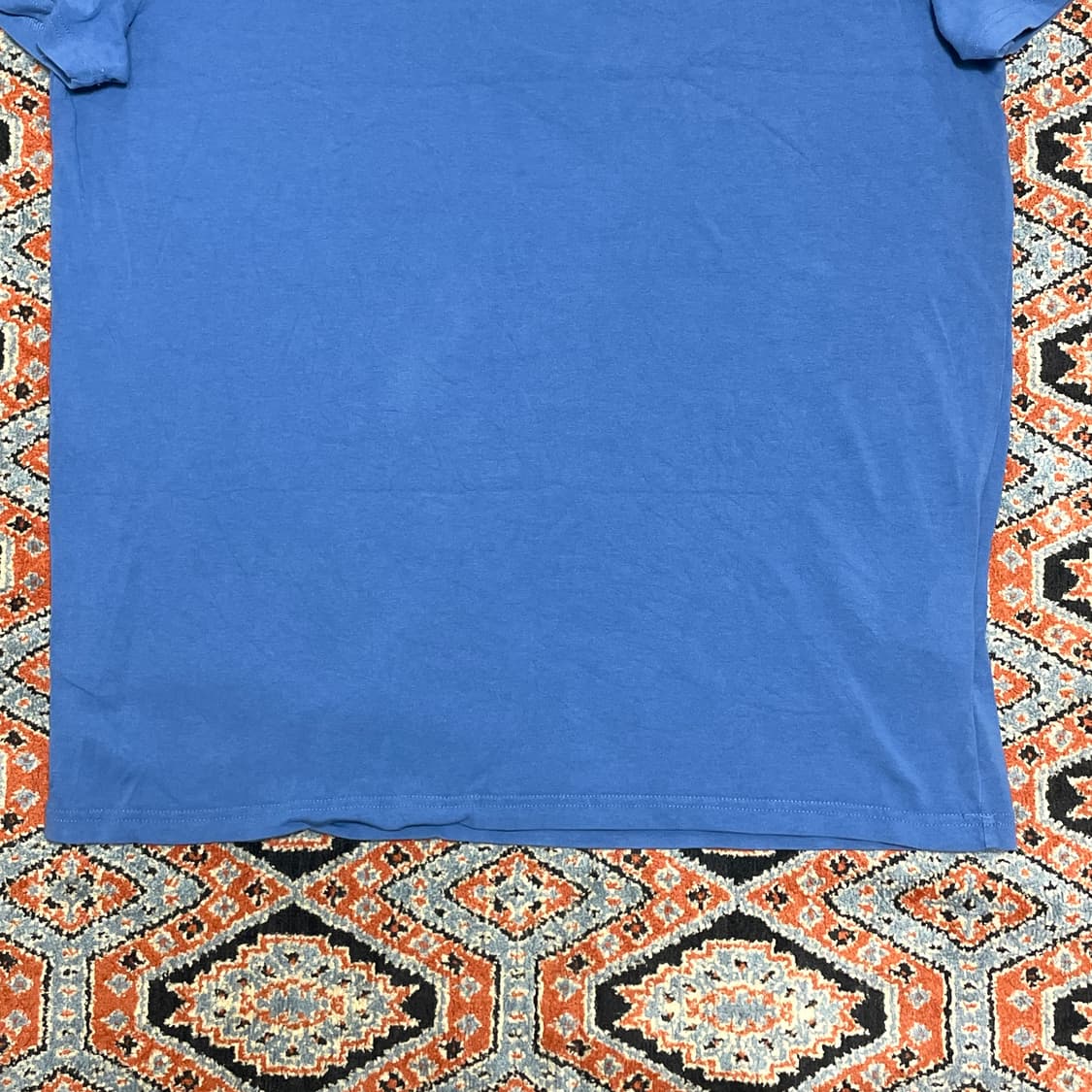 캘빈클라인 스펠로고 블루 반팔티셔츠 여성L 상품이미지3