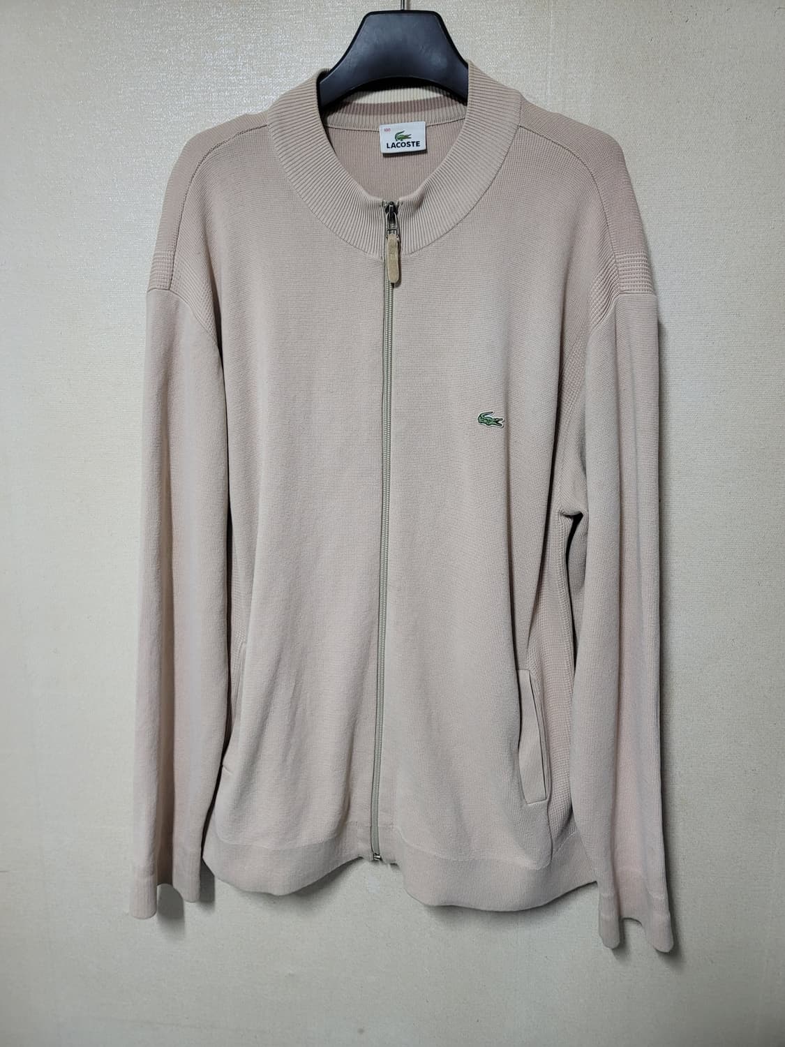 라코스테 코튼니트 집업 상품이미지1