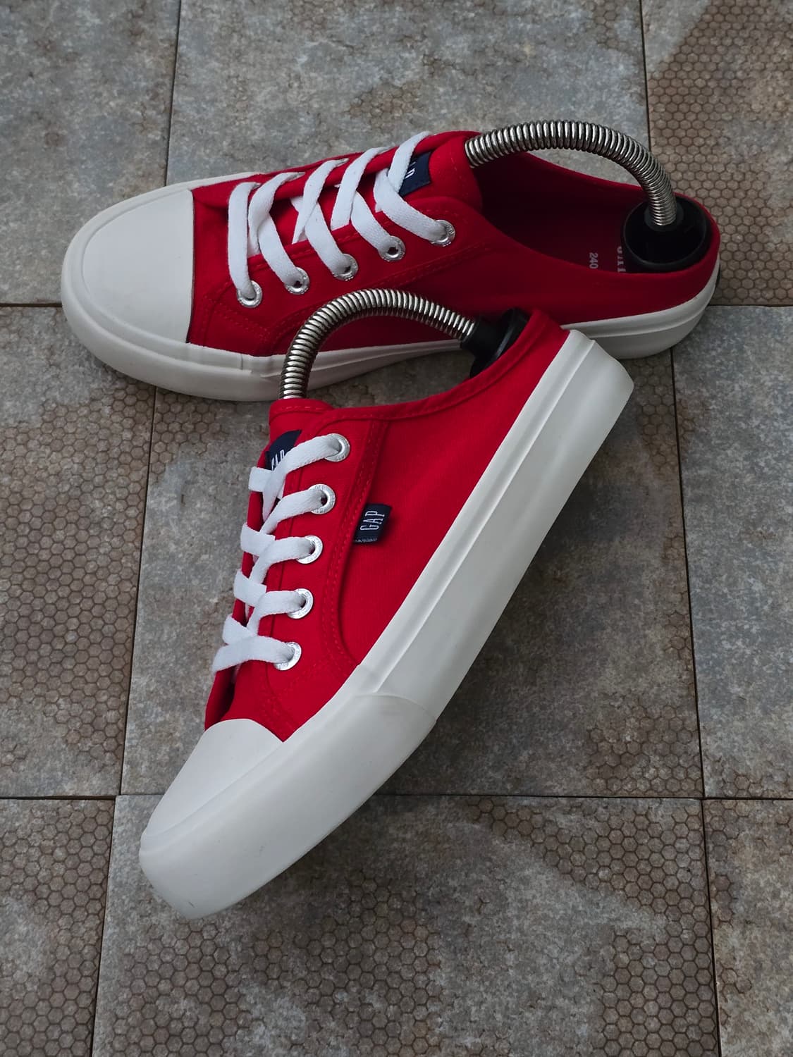 (240)갭 레드 뮬 상품이미지3