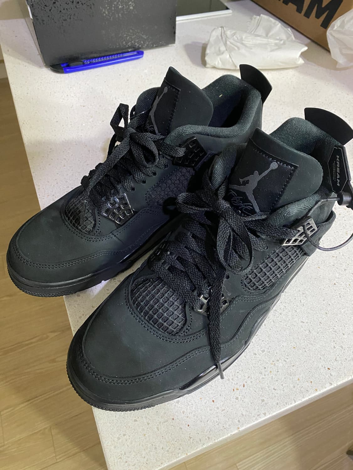 조던4 블랙캣 2025 270->275 사이즈 교환 상품이미지1