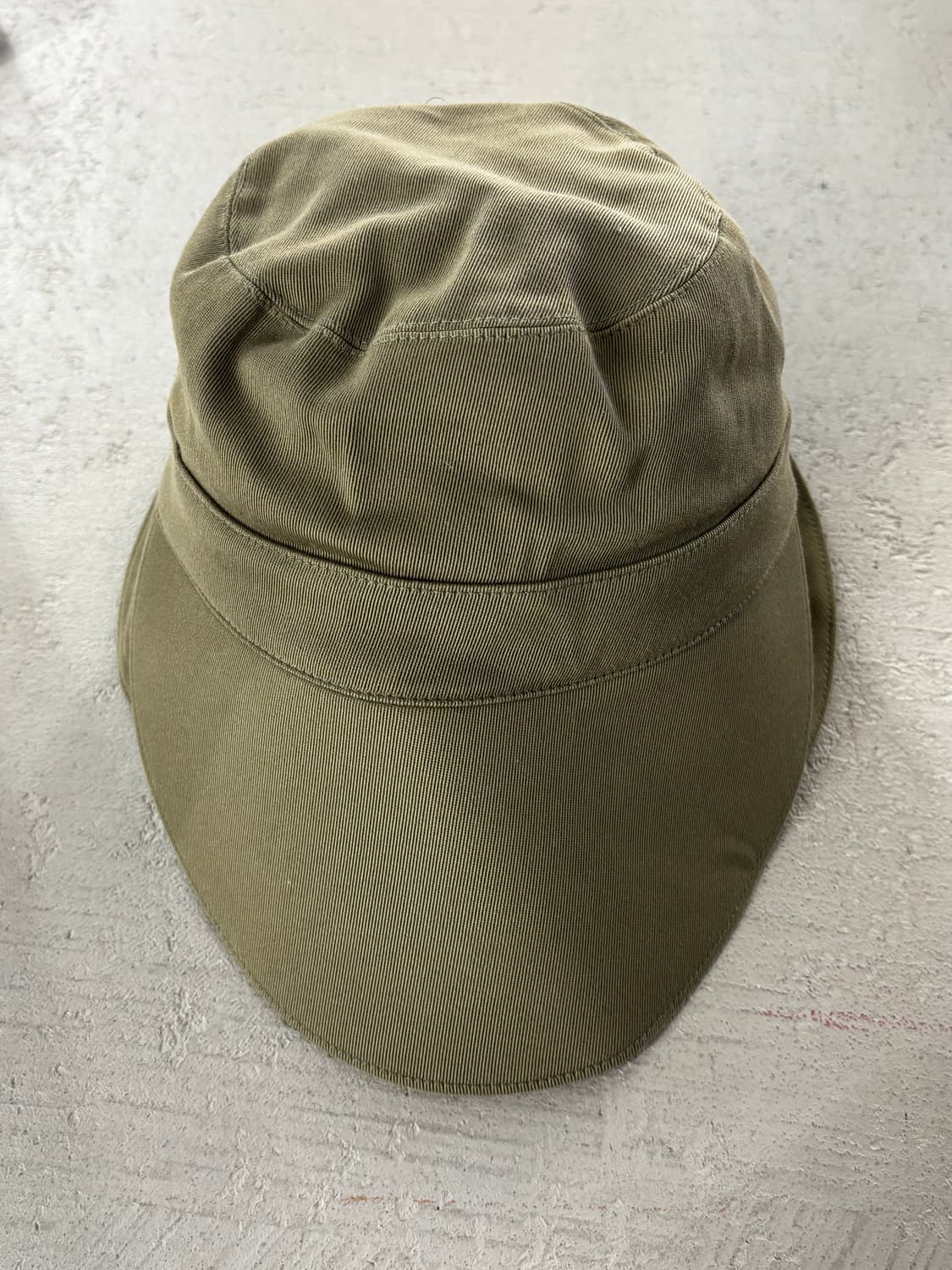 COS 카키색 코튼 캡 모자 상품이미지2