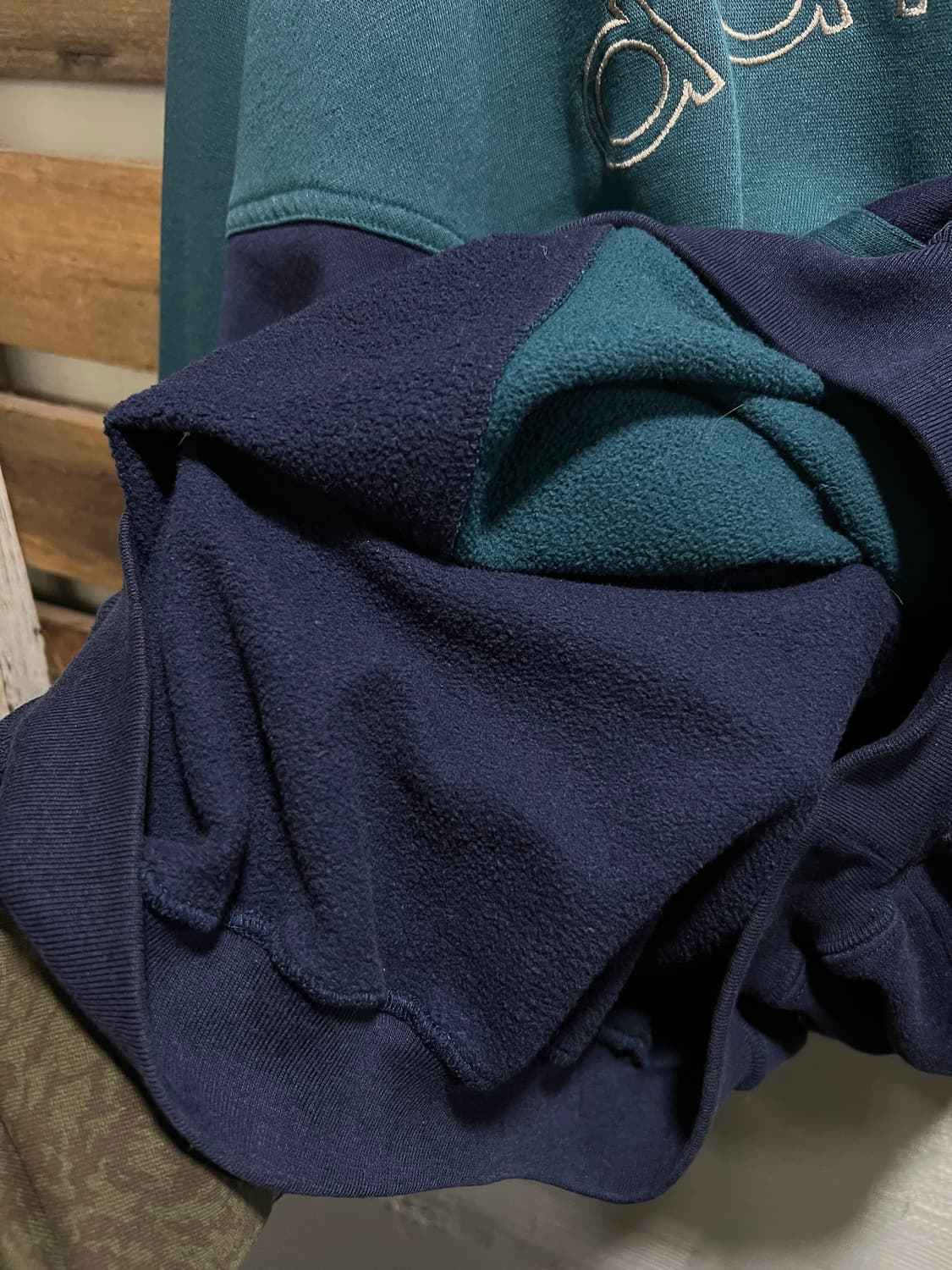 [XL]80's 아디다스 스펠아웃 멀티컬러 오버핏 스웻셔츠 상품이미지5