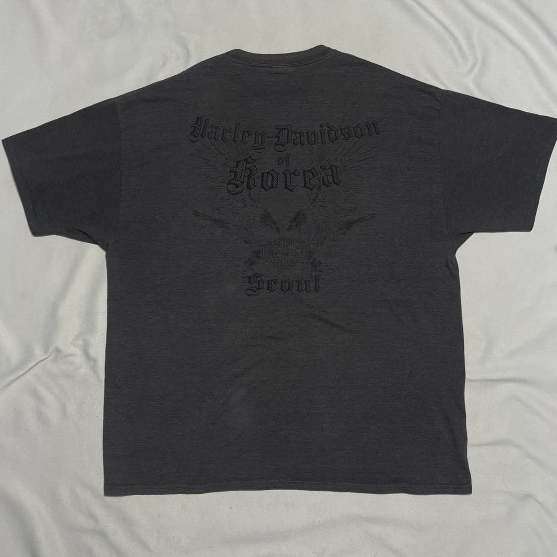 2XL 할리데이비슨 빅 프린팅 반팔티 상품이미지3
