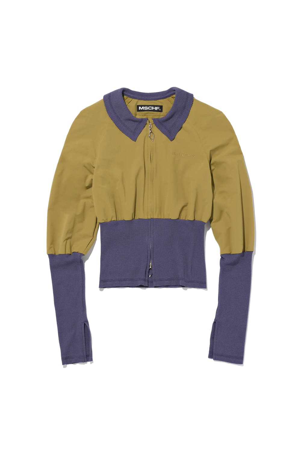 미스치프 와플 집업 셔츠 상품이미지1