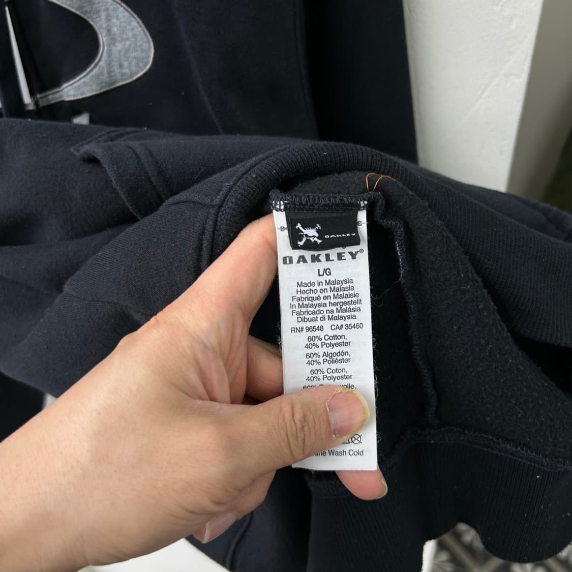 16170 - 오클리 빅로고 후드 집업 상품이미지4