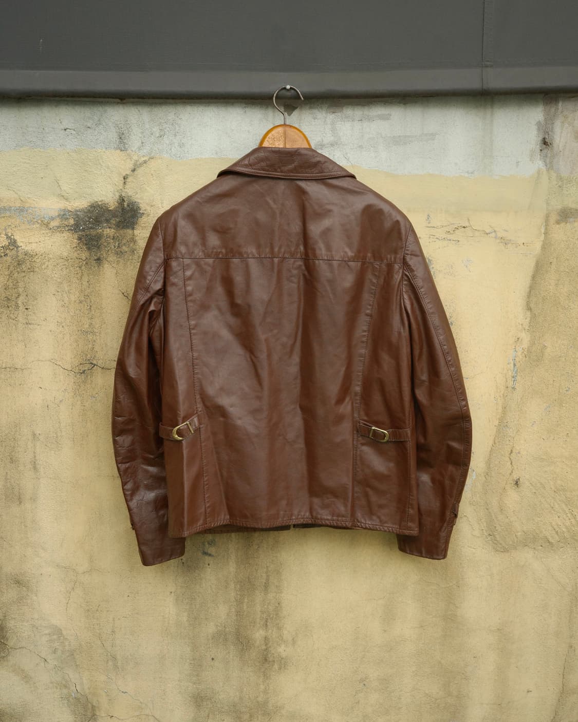 70s 빈티지 클래식 레더 코치 자켓 상품이미지5