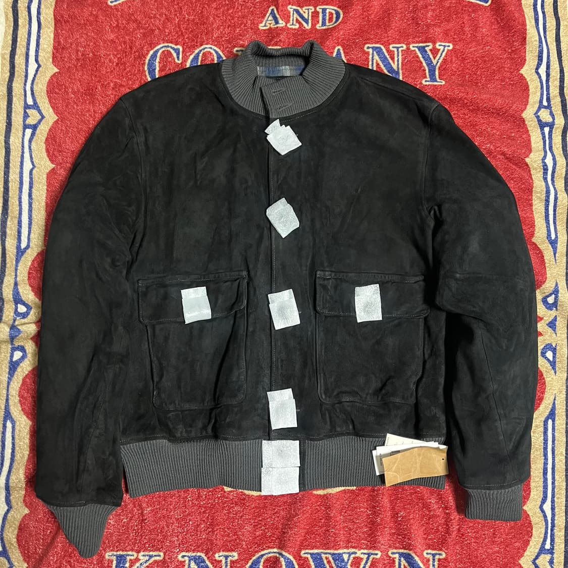 RRL 스웨이드 보머 자켓 더블알엘 상품이미지1