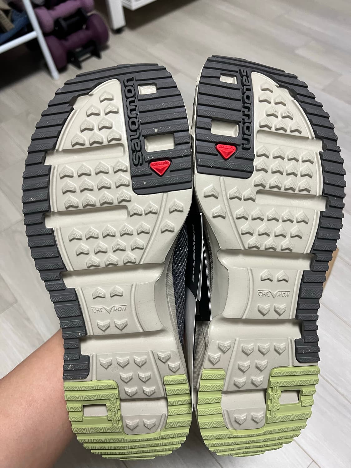 살로몬 RX 슬라이드 3.0 블랙 플럼 키튼 280사이즈 상품이미지4