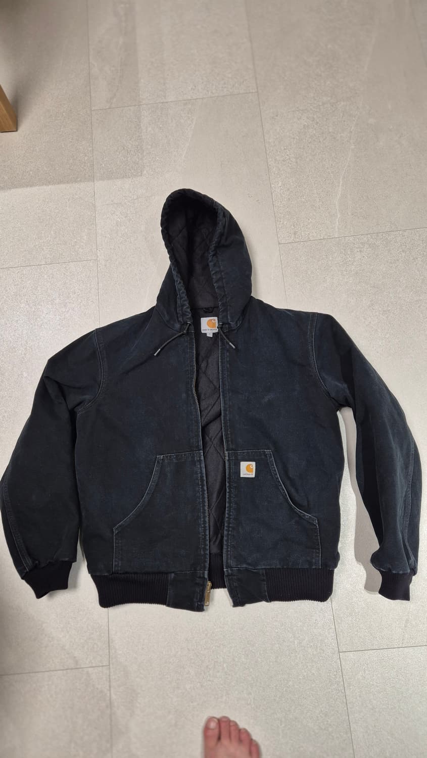 [S]칼하트 액티브자켓 블랙 j140 made in usa 상품이미지1