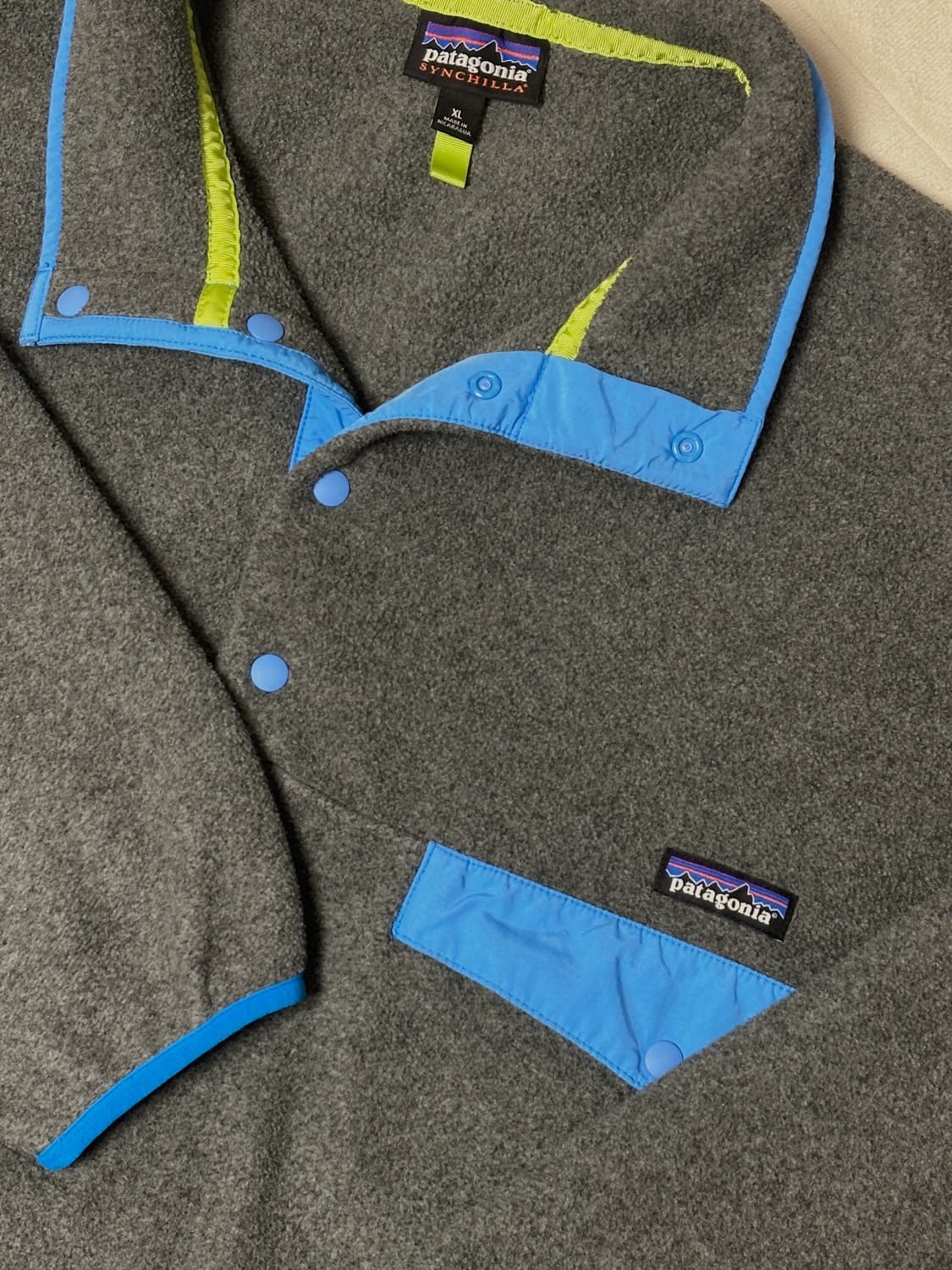 파타고니아 신칠라 그레이 블루 상품이미지1