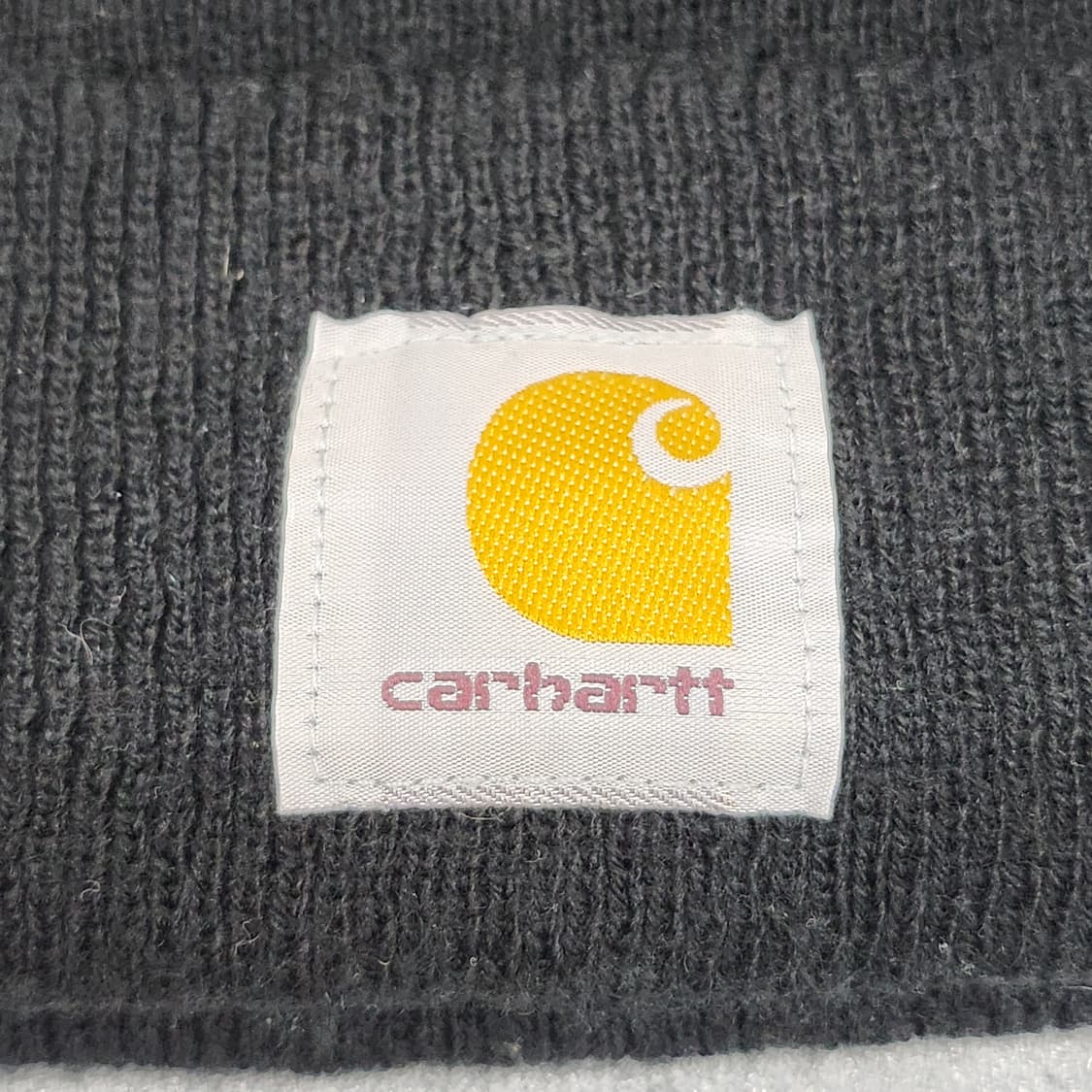 캐나다산 칼하트 블랙 비니 프리사이즈  상품이미지2