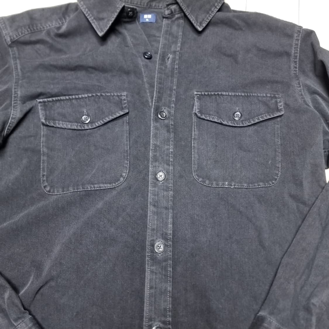 유니클로 블랙  셔츠 남방(xl) 상품이미지2