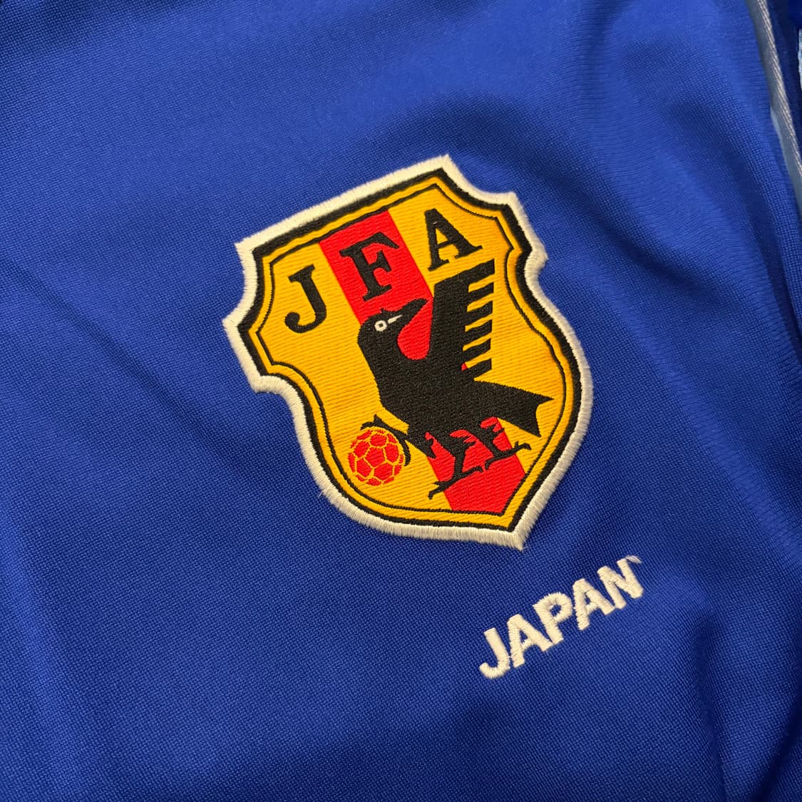 [XL] 아디다스 일본 축구 국가대표팀 유니폼 반팔 블루 D126 상품이미지4