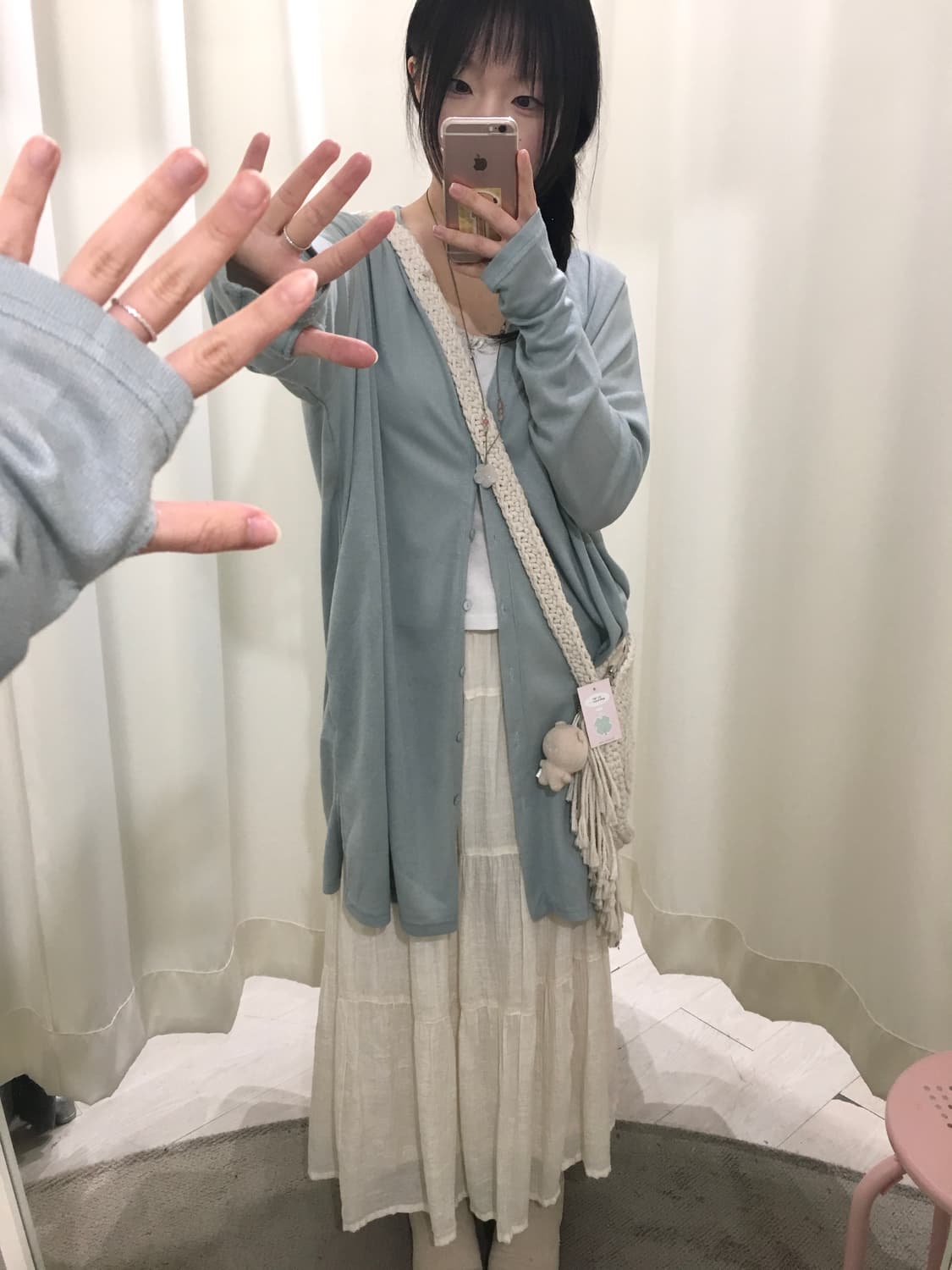 kome mori skirt 상품이미지5