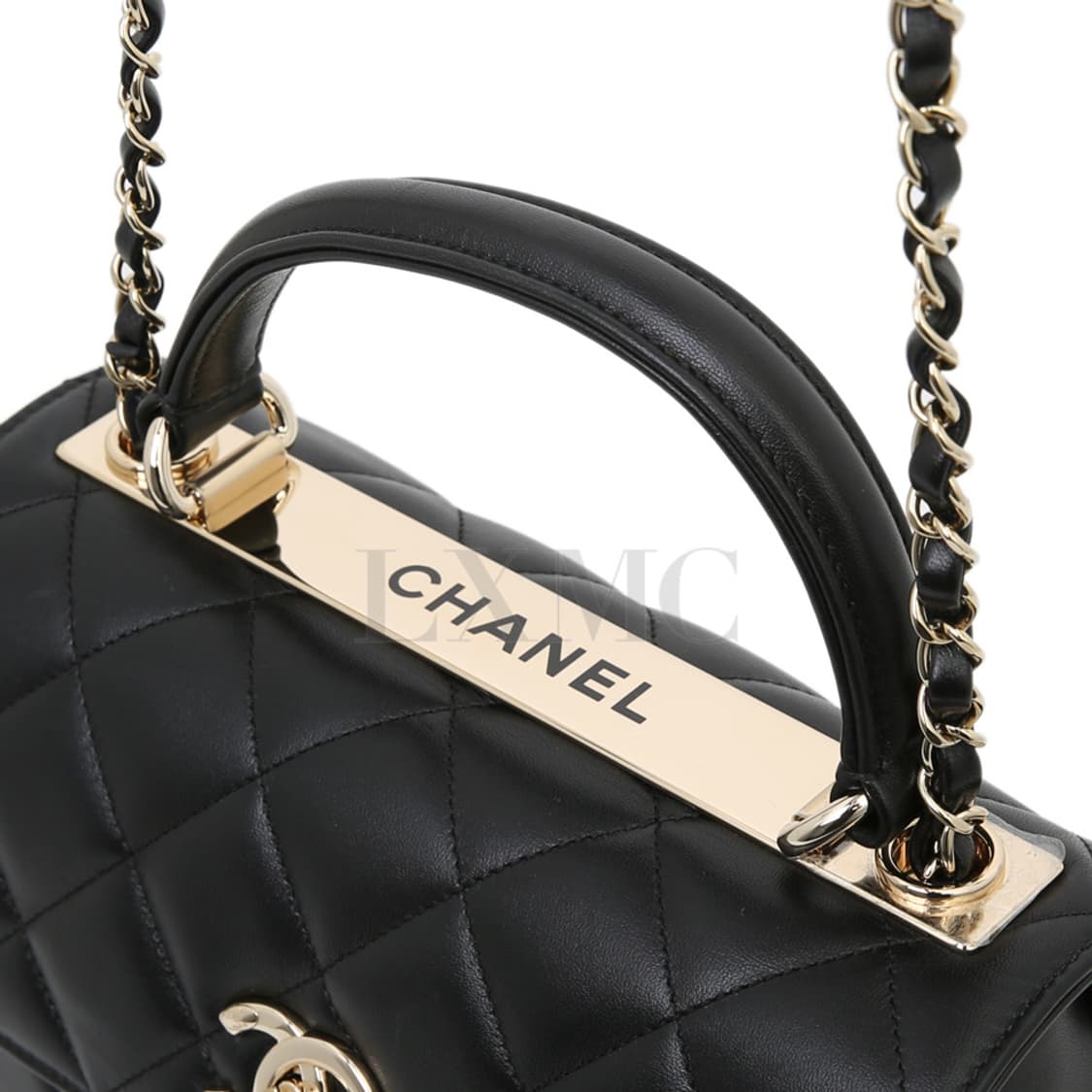 샤넬 트렌디 블랙 체인 숄더 CC 탑핸들 A92236 상품이미지9